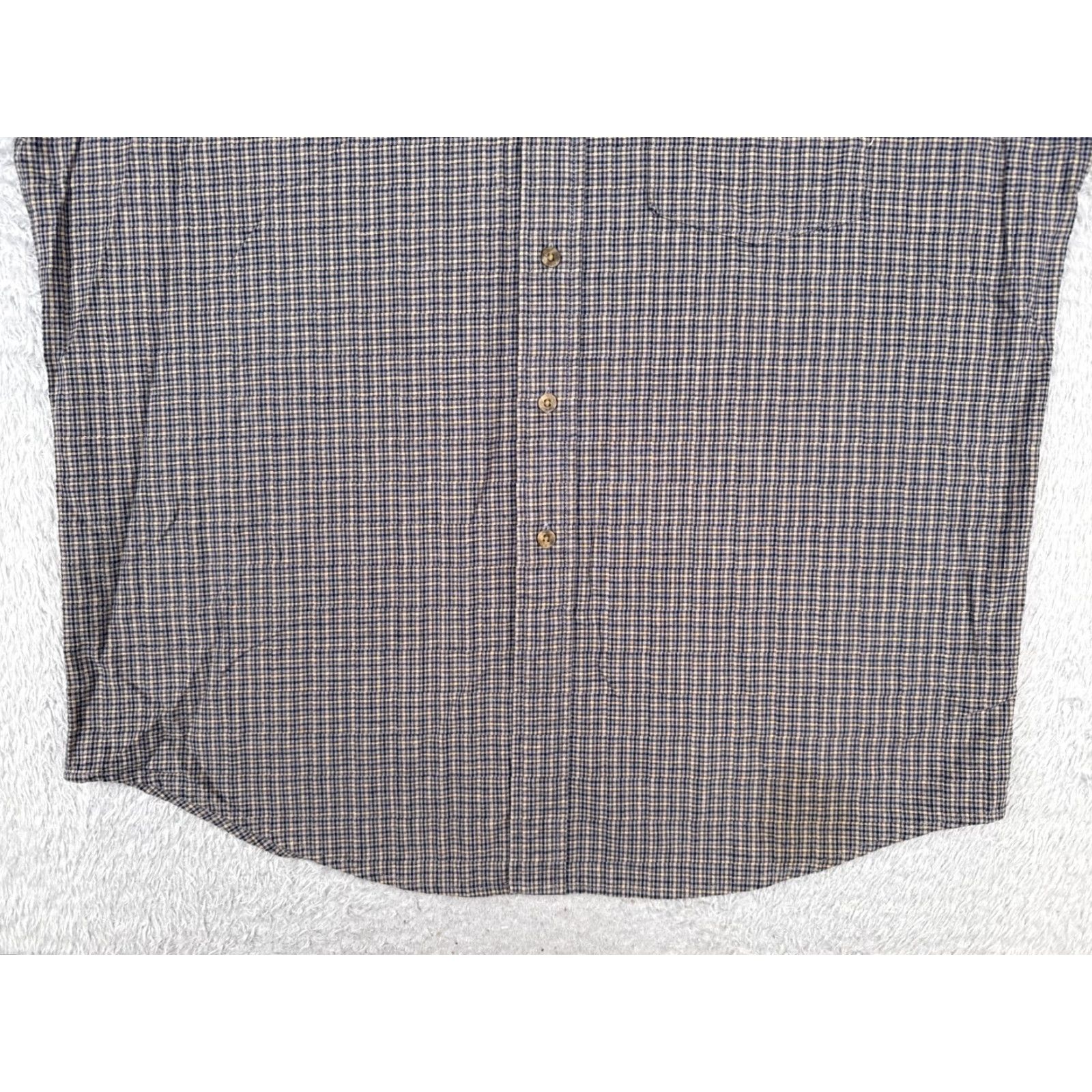 High Sierra VINTAGE High Sierra Plaid Button-Up Shirt Adult Large Blue 100% Cotton Camping Outdoor Mens Size US L / EU 52-54 / 3 - 5 Thumbnail