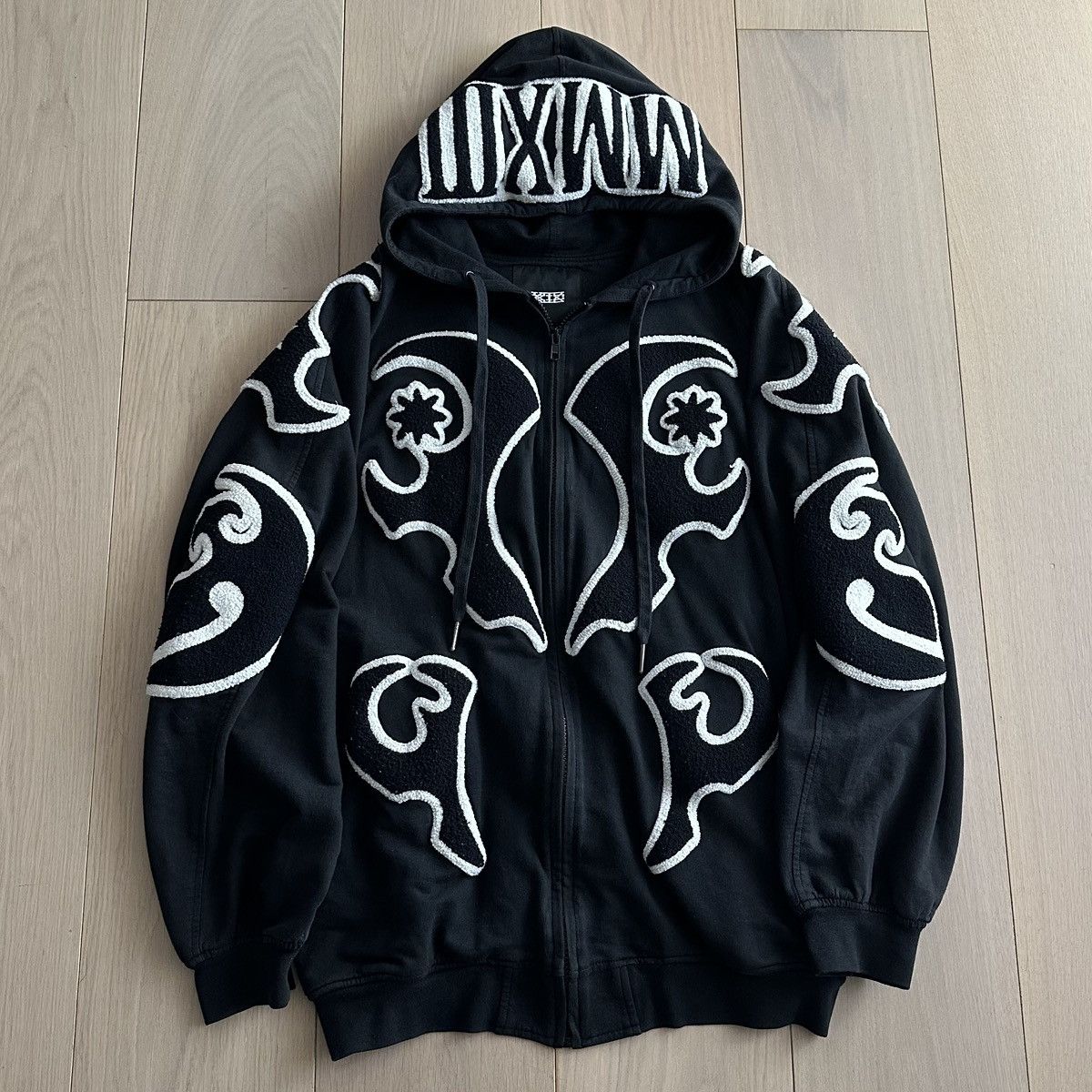 KTZ AW2013 Tribal Patch Hoodie Size US M / EU 48-50 / 2 - 1 Thumbnail