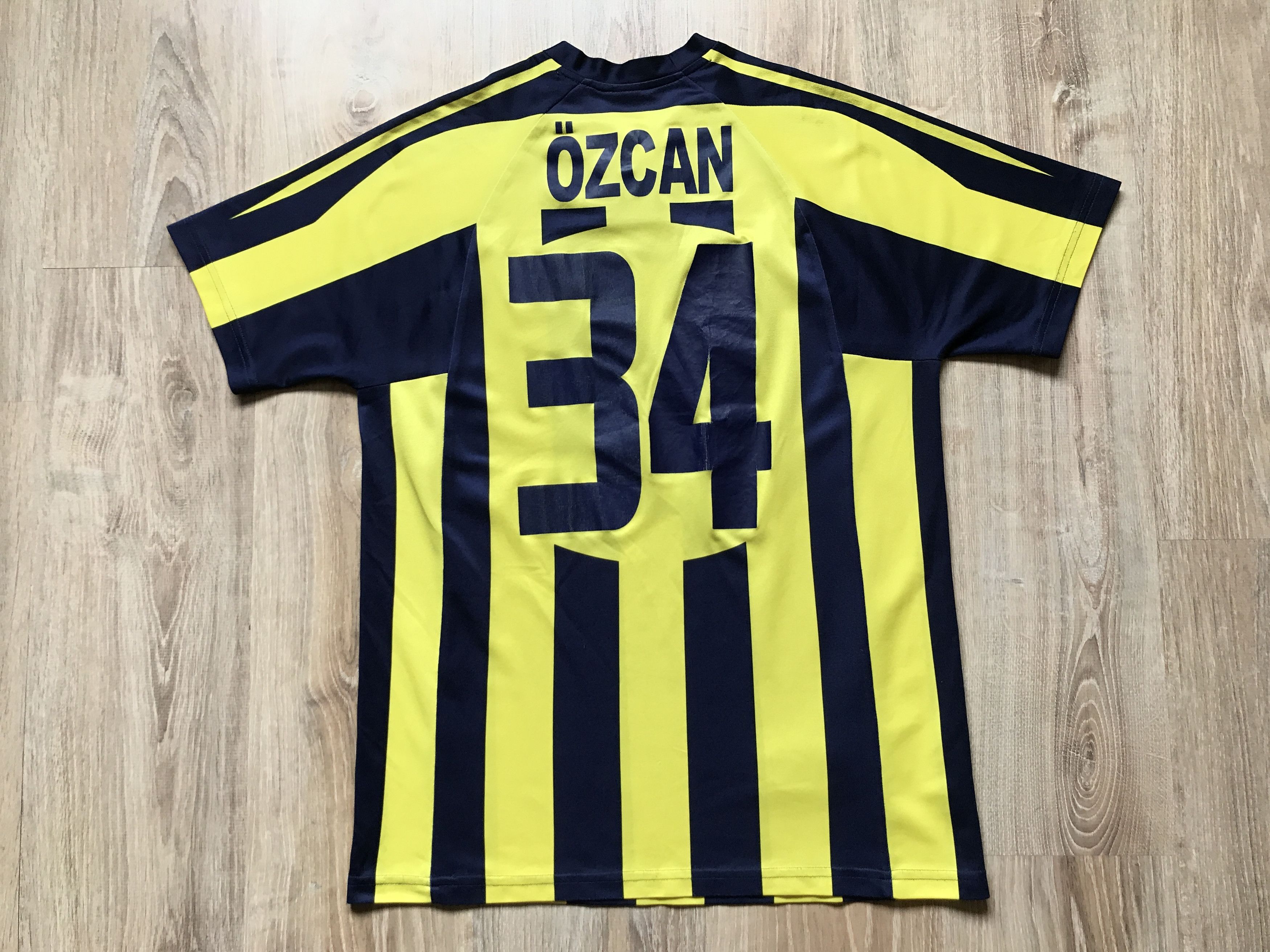 Adidas × Vintage Vintage Adidas Fenerbahce Home Shirt #34 Özcan Size US S / EU 44-46 / 1 - 2 Thumbnail