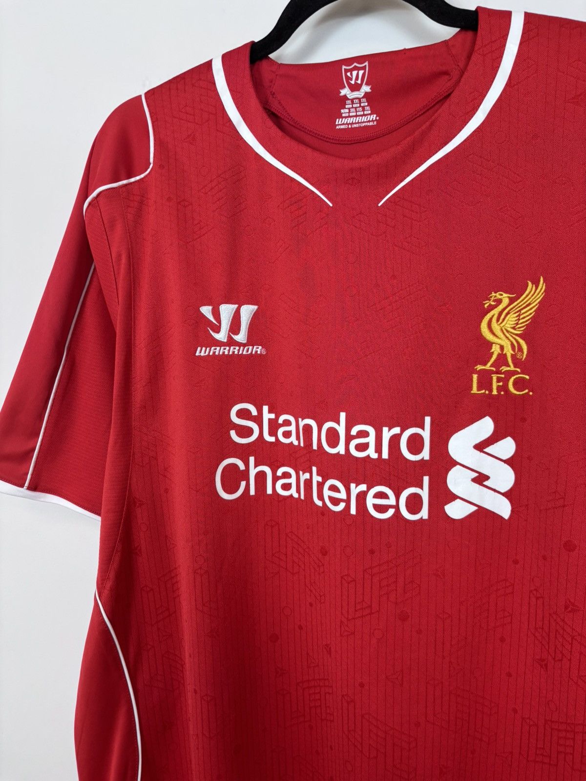 Warrior Warrior Liverpool 2014/2015 Home Football Soccer Jersey Size US XXL / EU 58 / 5 - 7 Thumbnail