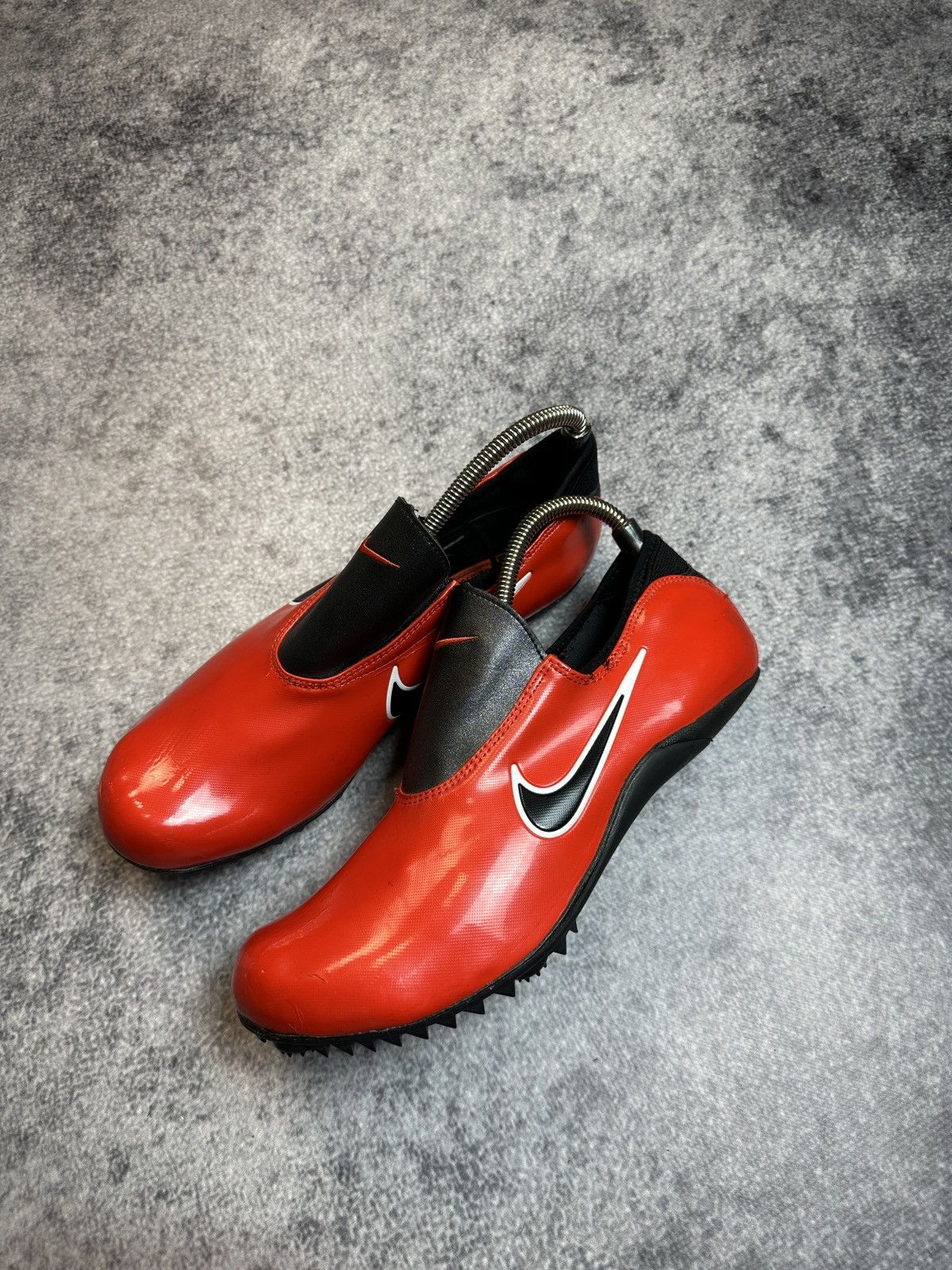 Nike × Vintage Vintage Nike Track & Field Running Red Shoes Bowerman Rare Size US 10.5 / EU 43-44 - 1 Thumbnail