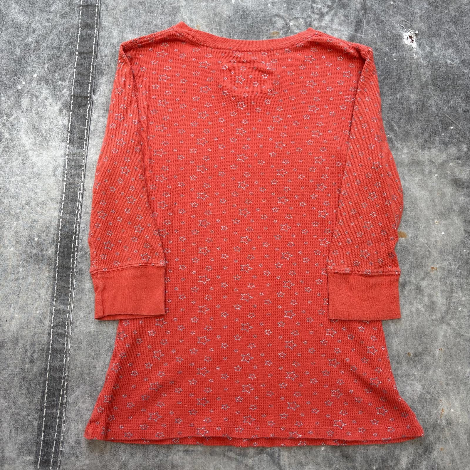 Aeropostale Vintage Y2K Aeropostale AOP Stars Cute Grunge Thermal Shirt Size M / US 6-8 / IT 42-44 - 5 Thumbnail