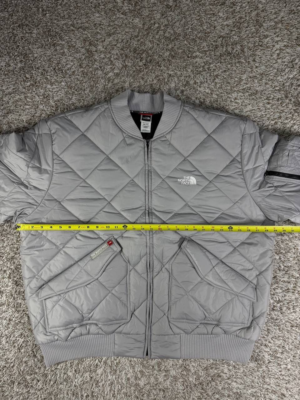 The North Face The North Face Never Stop Exploring Gray Quilted Jacket Size US XXL / EU 58 / 5 - 7 Thumbnail