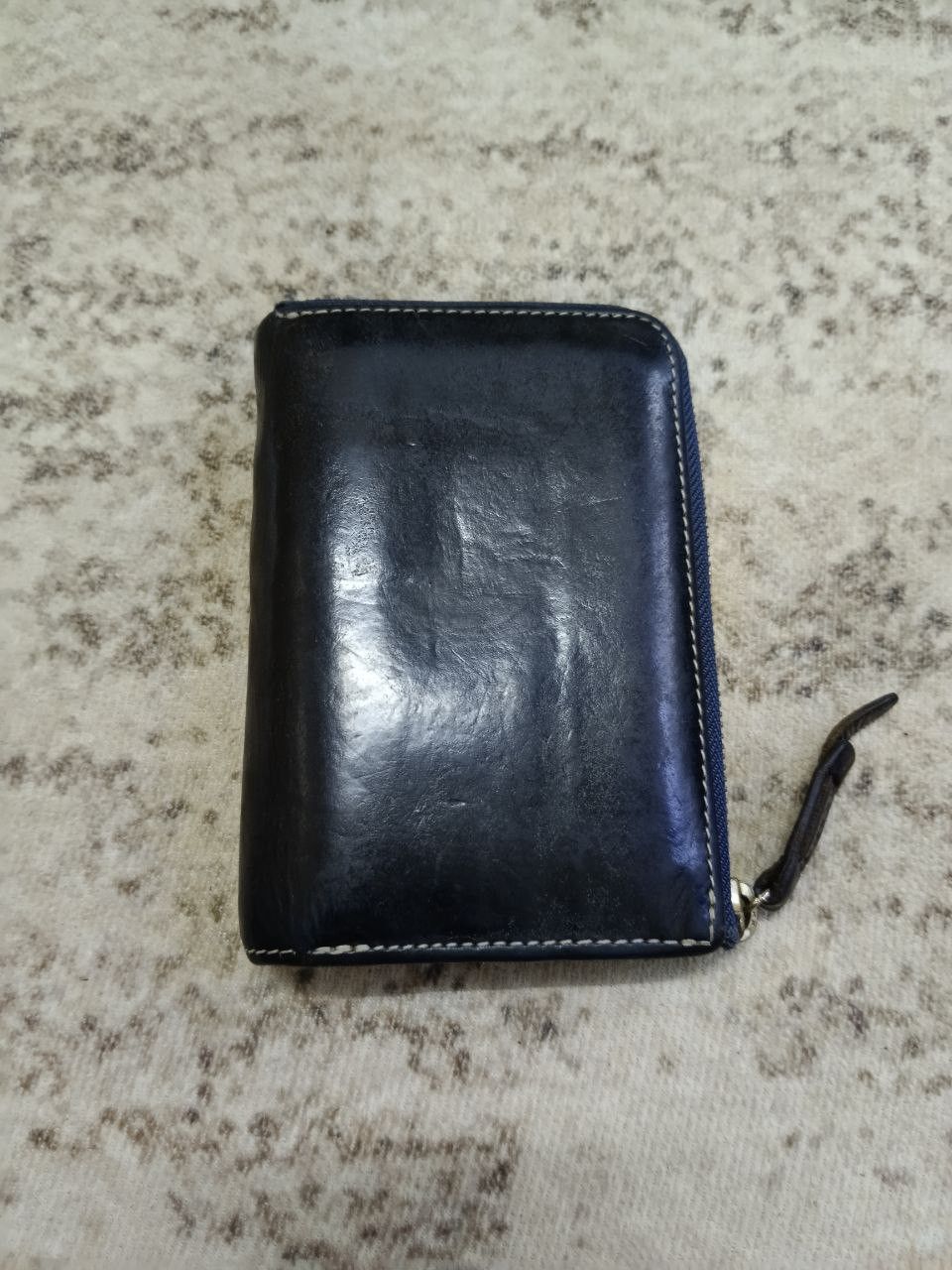 Leather PATINA LEATHER BLACK CORBO WALLET Size ONE SIZE - 3 Thumbnail