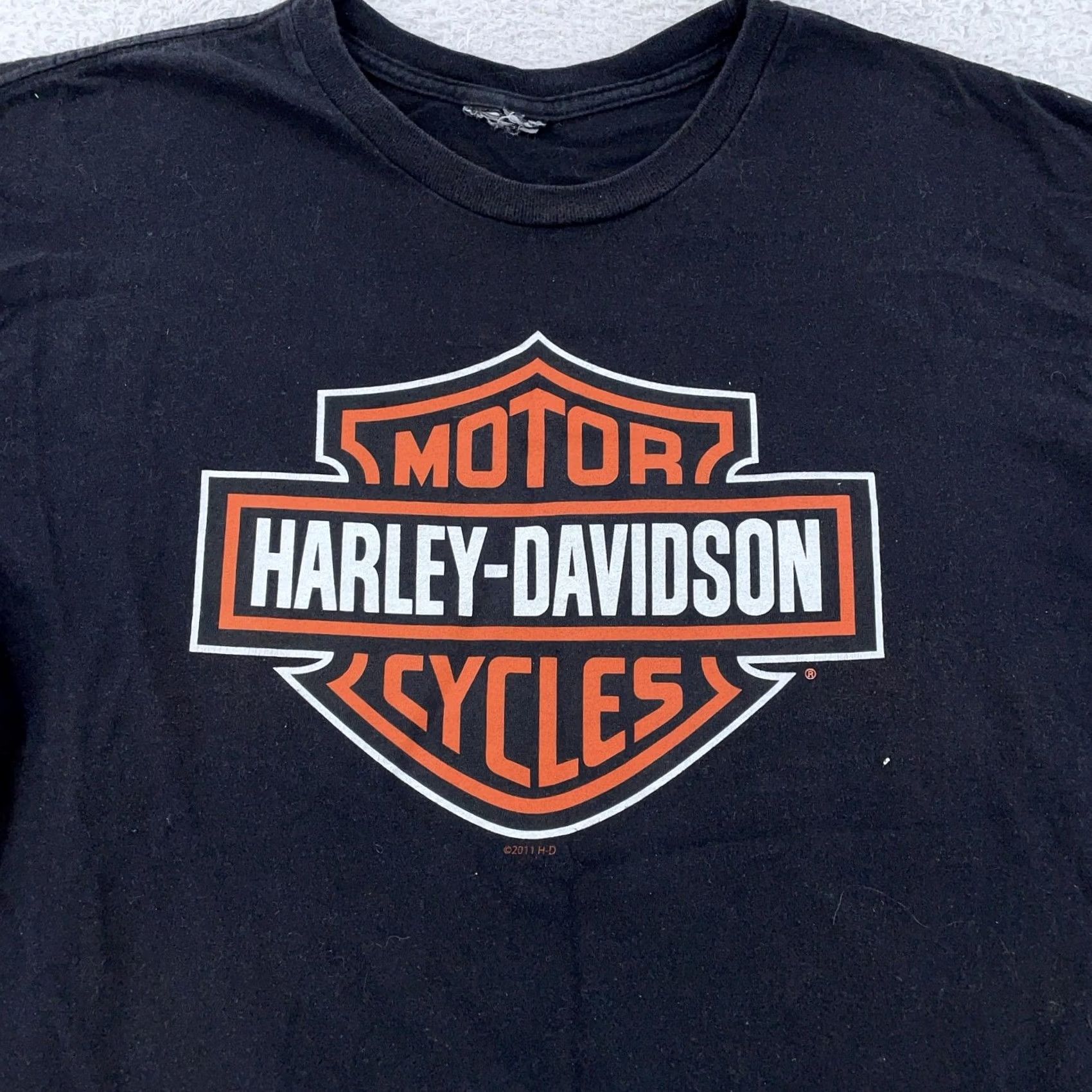 Harley Davidson Harley-Davidson T-Shirt Black Medium L Size US L / EU 52-54 / 3 - 3 Thumbnail