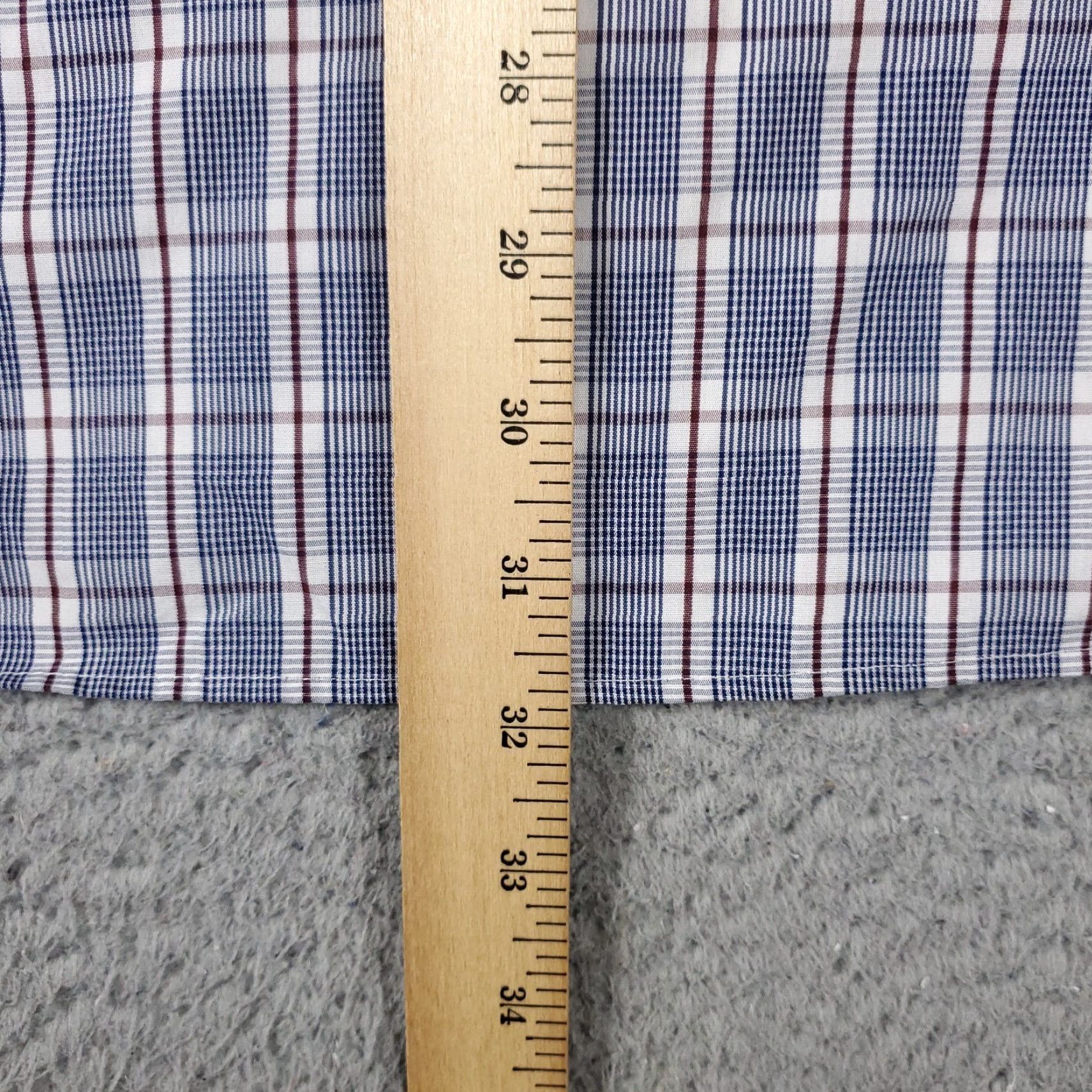 Tommy Hilfiger Tommy Hilfiger Men’s XL Blue Plaid Button-Up Shirt Casual Formal Long Sleeve Size US XL / EU 56 / 4 - 4 Thumbnail