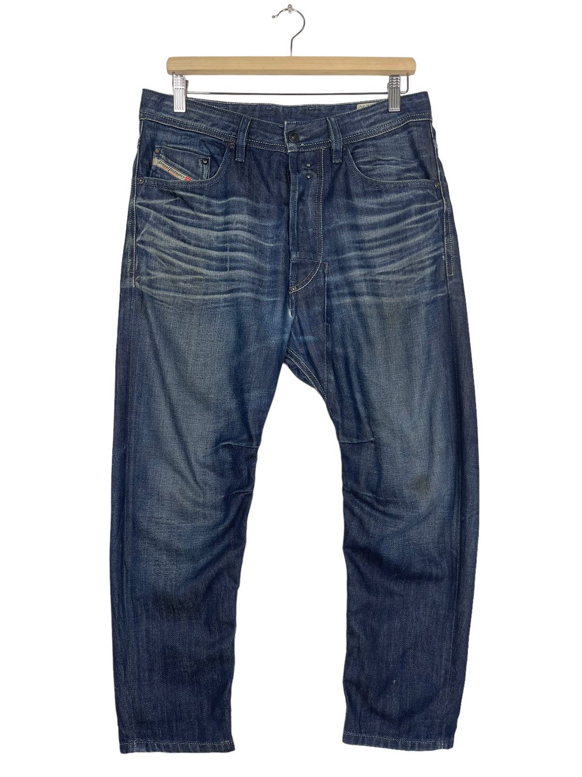 image of Diesel Industry Regular Narrot Jeans in Blue, Men's (Size 32)