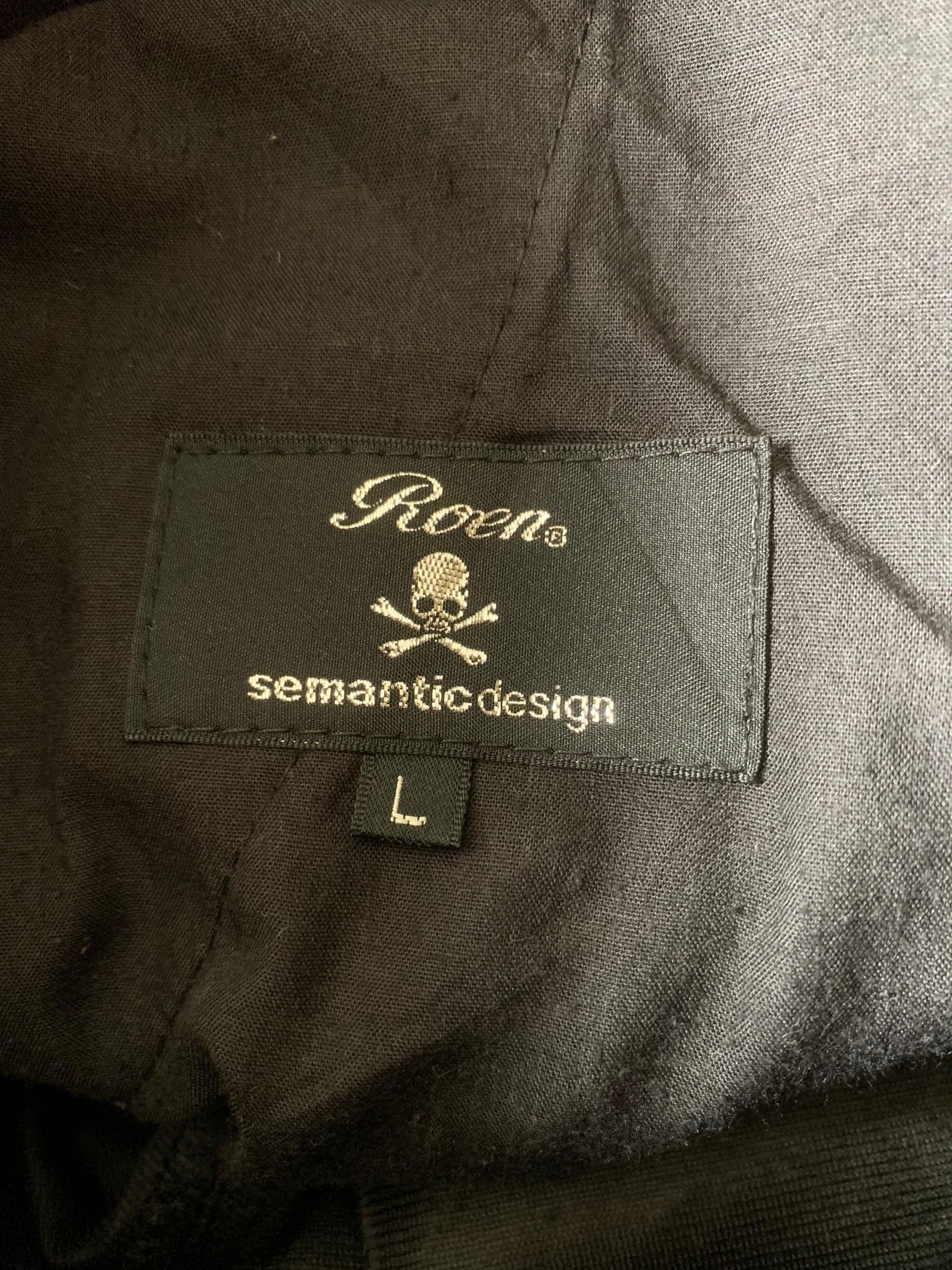 Roen × semanticdesign Rare!!! Vtg Roen Semantic Design Skull Jogger Pants Size US 30 / EU 46 - 6 Thumbnail