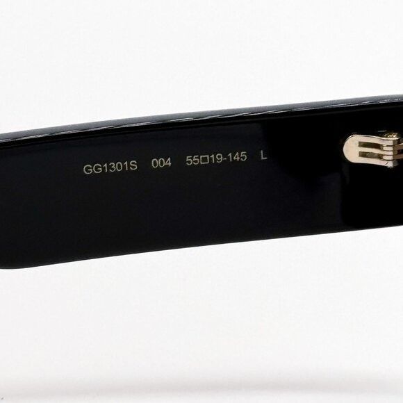 Gucci NEW GUCCI SUNGLASSES GG1301S 004 BLACK MEN EYEWEAR Size ONE SIZE - 8 Thumbnail