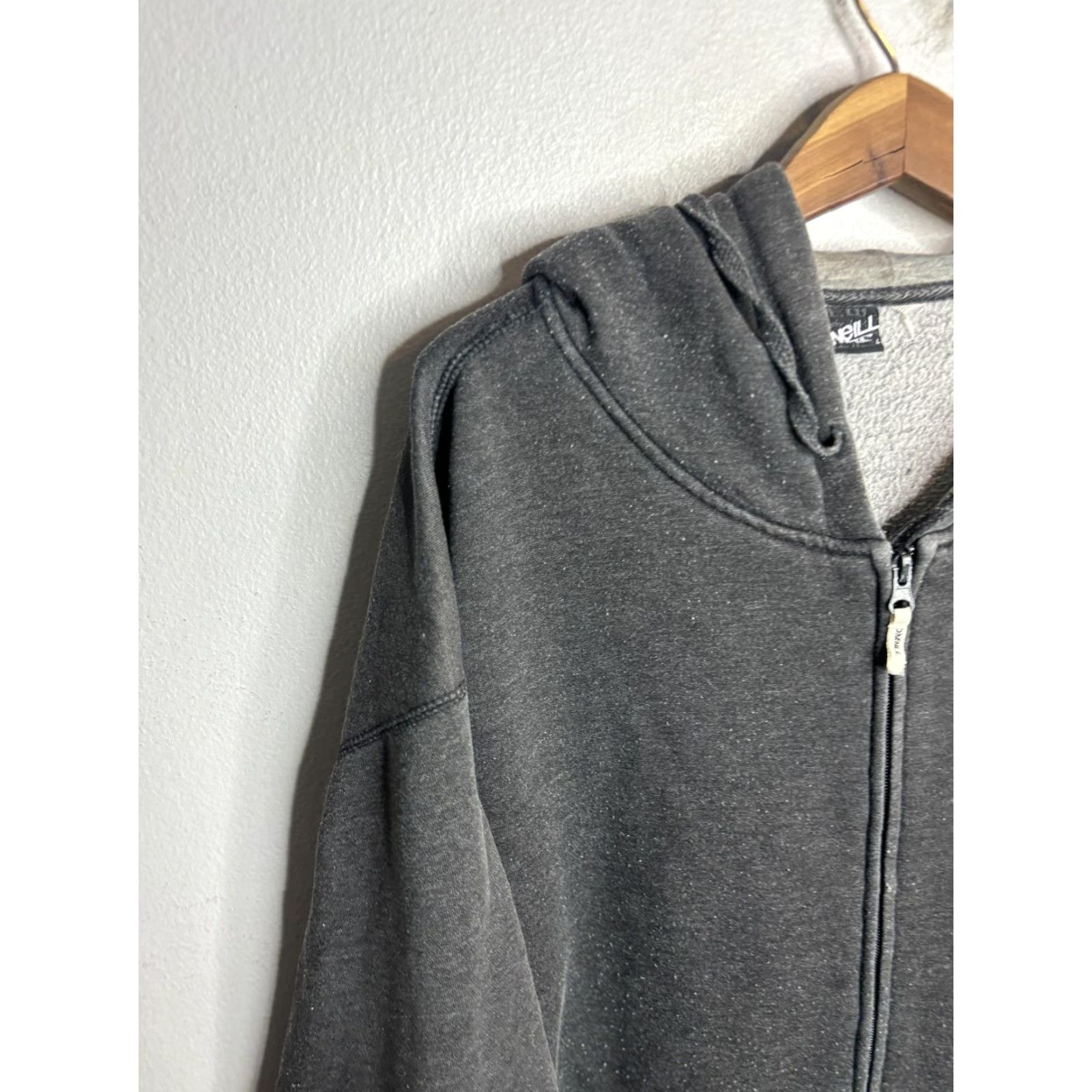 O'Neill O'Neill Hoodie Mens Large Gray Full Zip Sherpa Lined Surf Skate Fleece Jacket Size US L / EU 52-54 / 3 - 2 Thumbnail