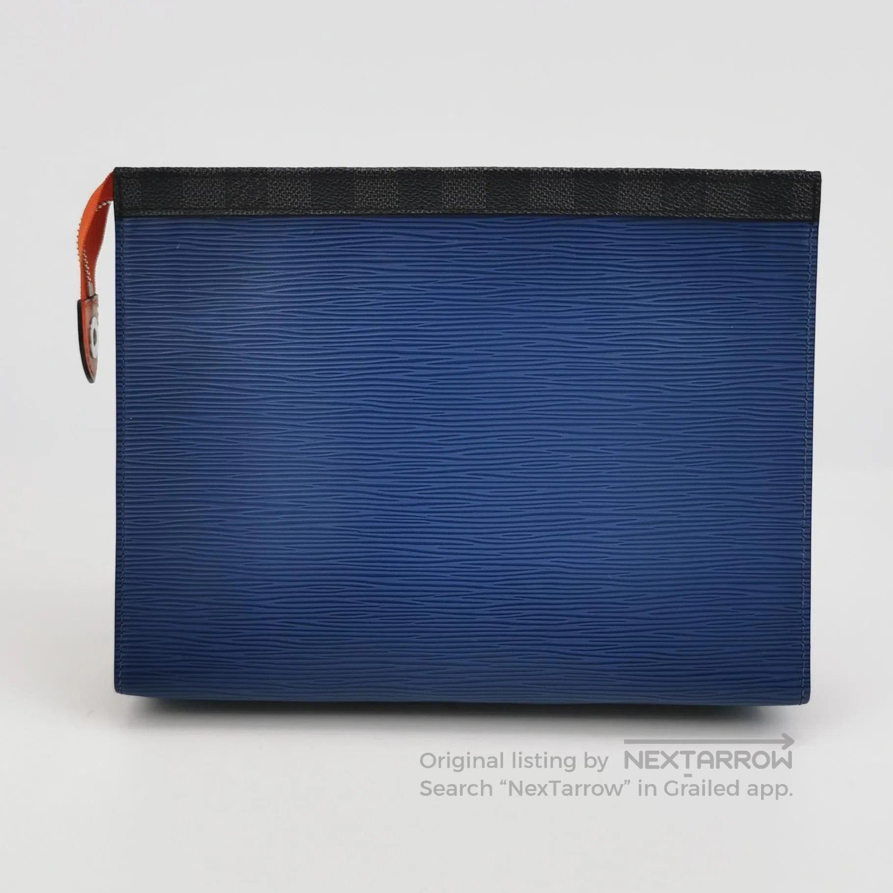 Louis Vuitton Louis Vuitton Pochette Voyage Medium Blue Epi Clutch. Size ONE SIZE - 3 Thumbnail