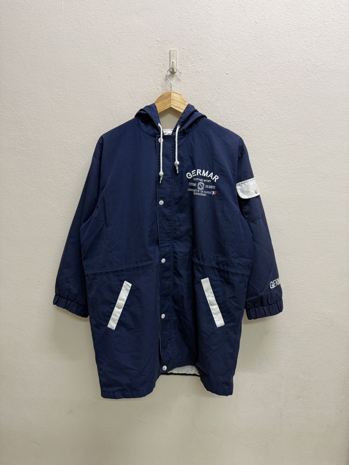 Vintage Vintage Germar University de Paris collegiate sports jacket Size US L / EU 52-54 / 3 - 17 Thumbnail