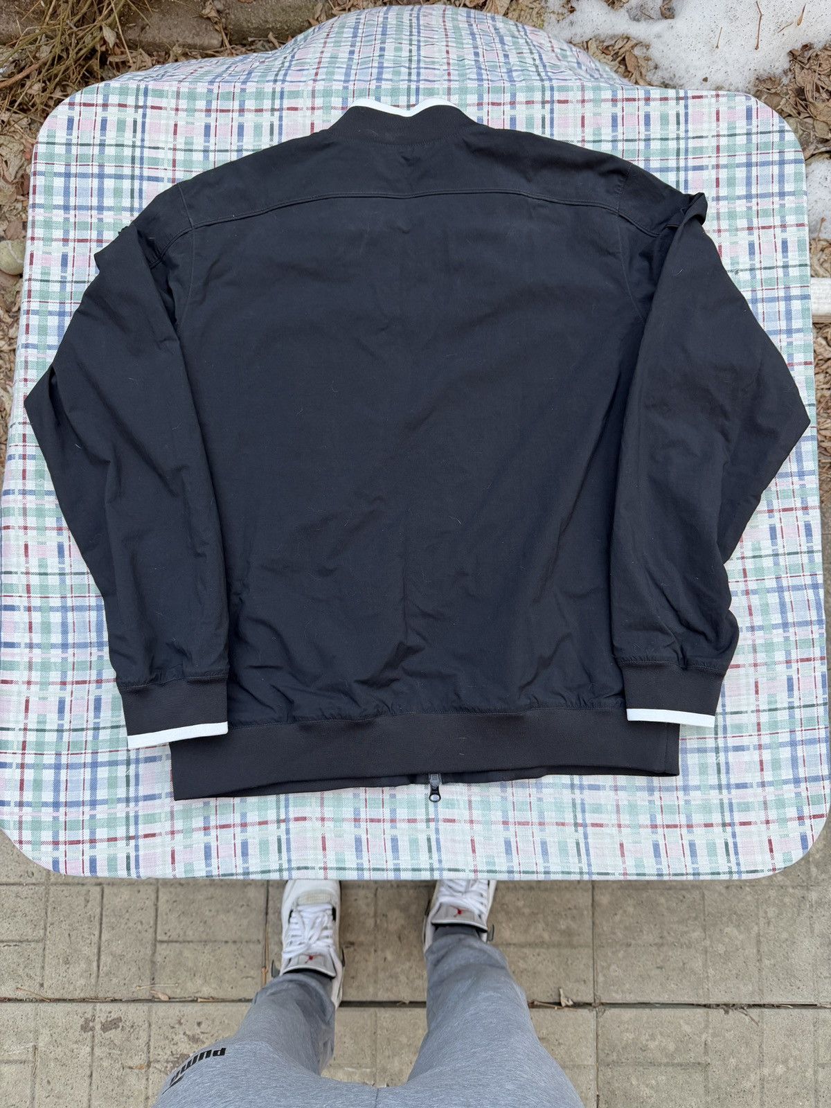 Nike Nike Sb Bomber Jacker Black / White Size US L / EU 52-54 / 3 - 4 Thumbnail
