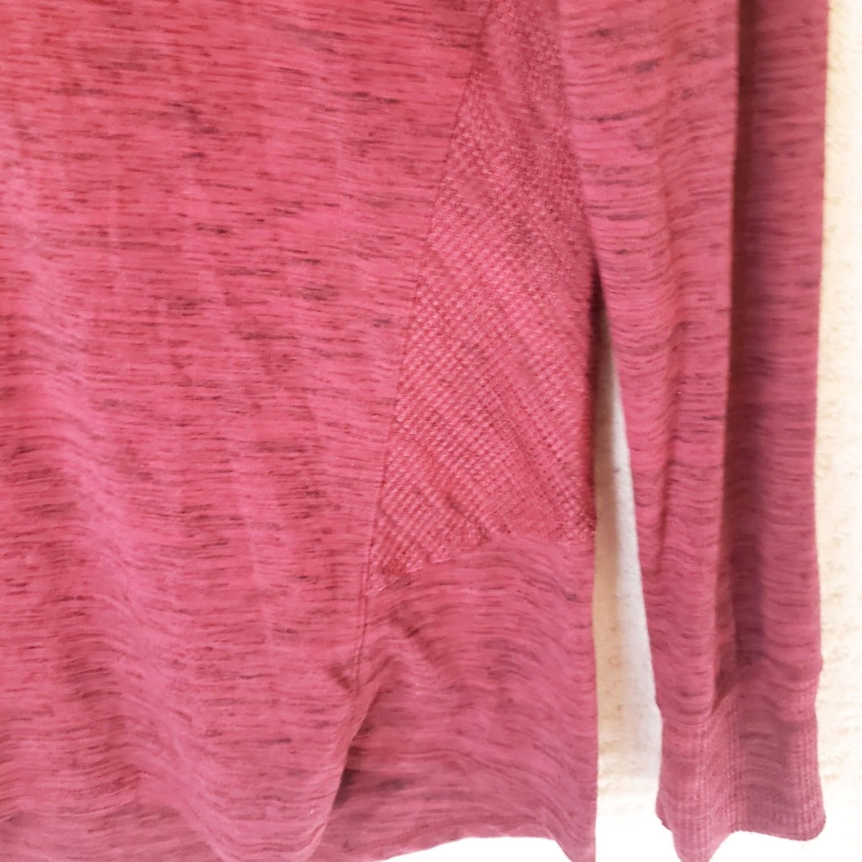 Vintage Kuhl Womens Henley Thermal Top L Red Long Sleeve Pullover Button Knit Floral Pattern Raglan Sleeve Casual Travel Womens L Size L / US 10 / IT 46 - 5 Thumbnail
