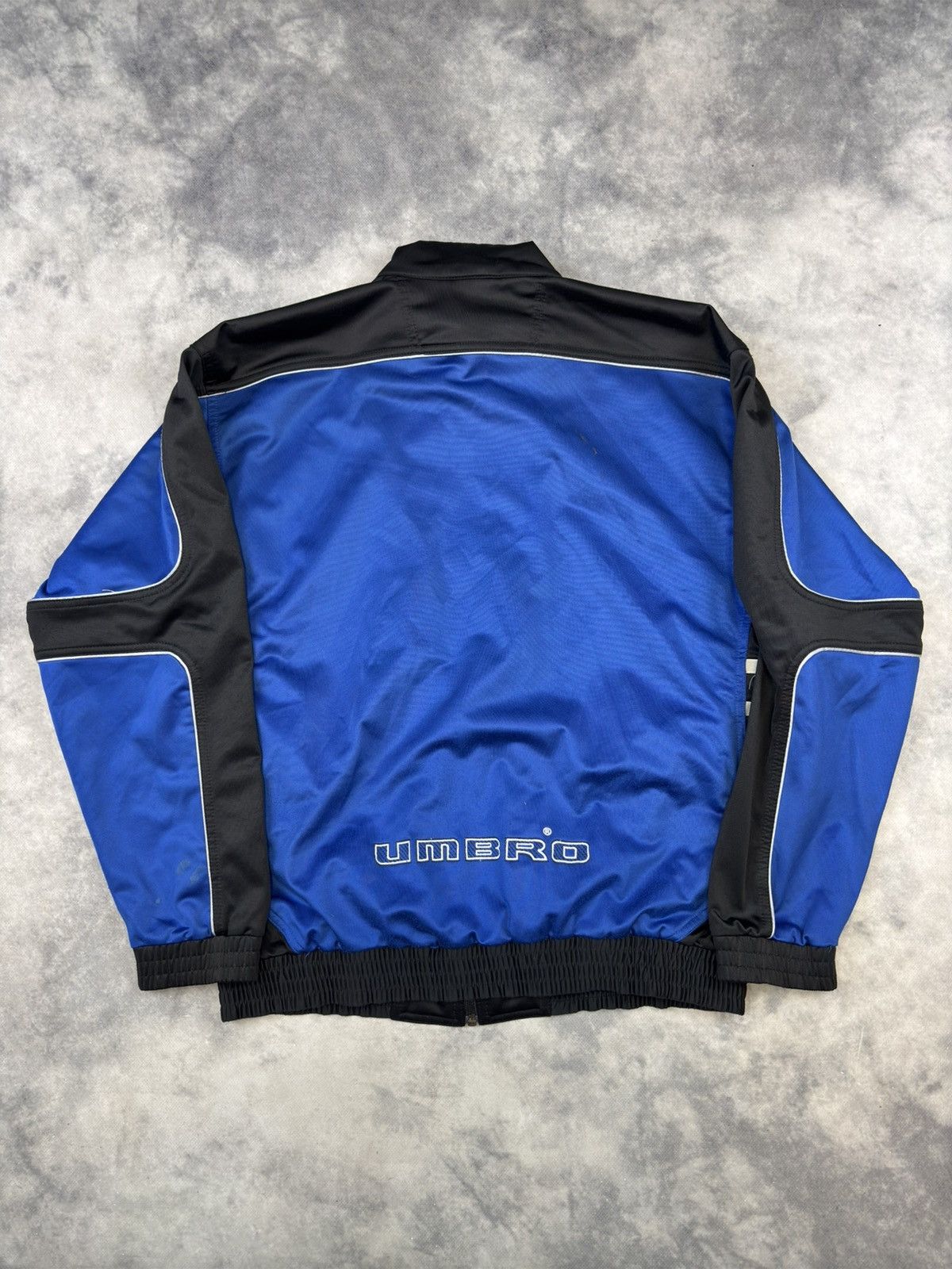 Umbro × Vintage Vintage 90s Umbro Big Logo Sweatshirt Y2K Jacket Soccer Size US L / EU 52-54 / 3 - 3 Thumbnail
