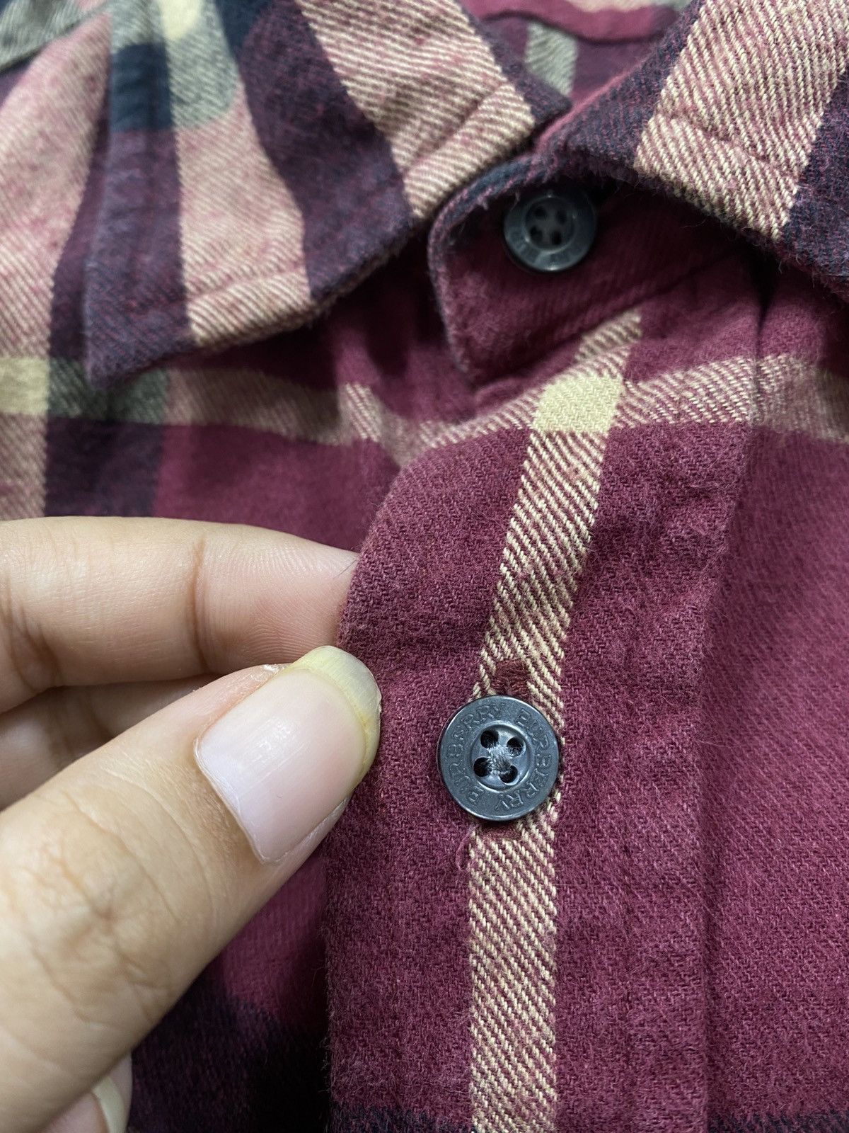 Burberry Prorsum Vintage Burberry Flannel Button shirt Size US L / EU 52-54 / 3 - 5 Thumbnail