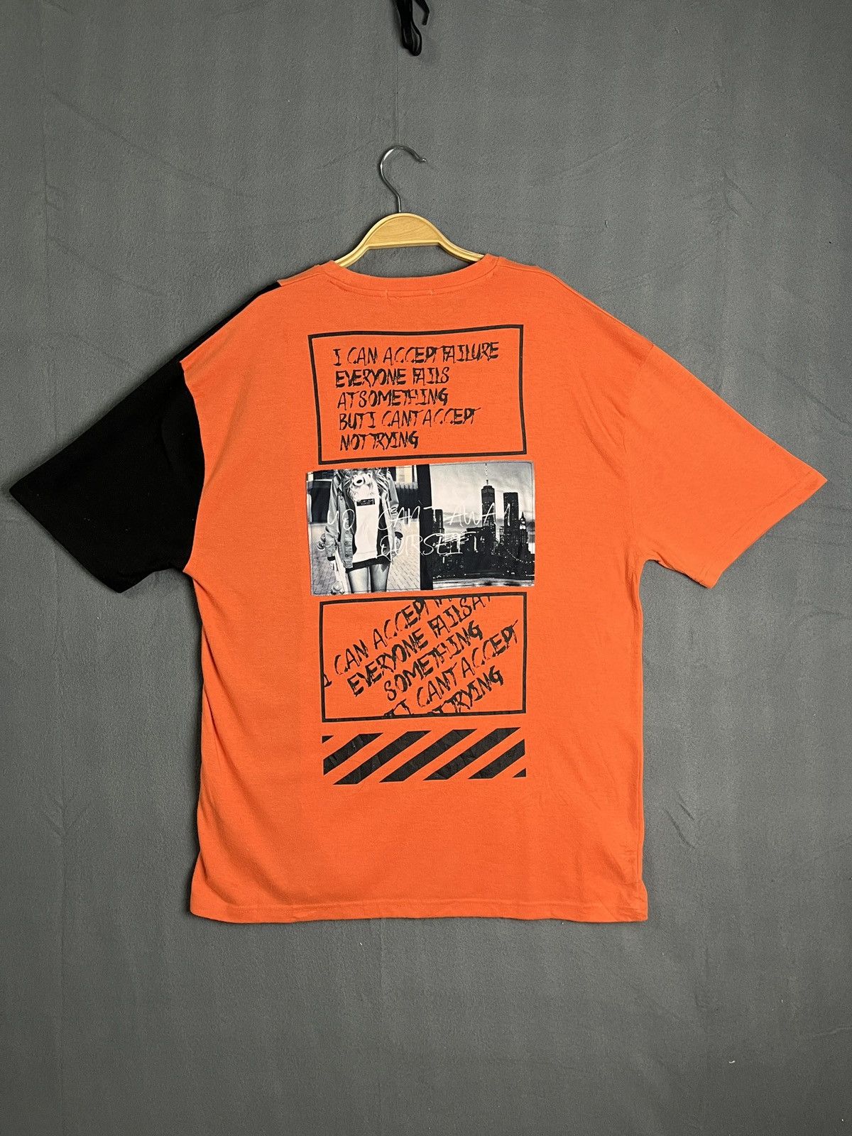 In The Attic × Japanese Brand × Vintage ATC In The Attic Homme Patchwork Poem Tee Size US XL / EU 56 / 4 - 1 Thumbnail