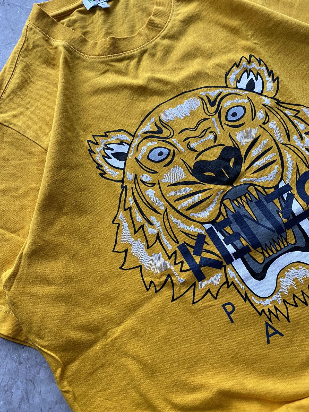 Kenzo Kenzo Paris Tiger Big Centre Logo T-Shirt Graphic Logo Size US S / EU 44-46 / 1 - 3 Thumbnail