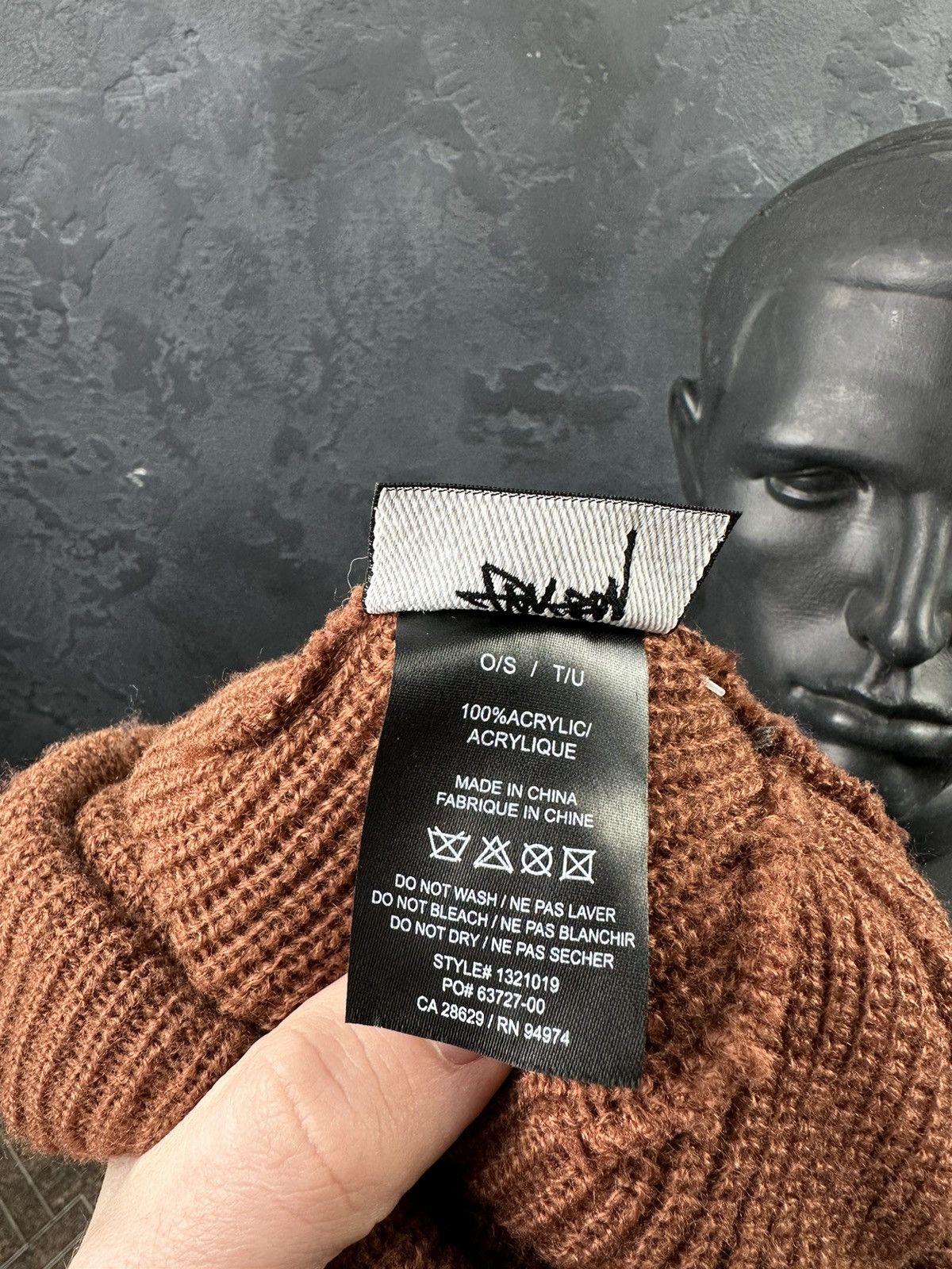 Stussy Stussy Logo Beanie Size ONE SIZE - 4 Thumbnail