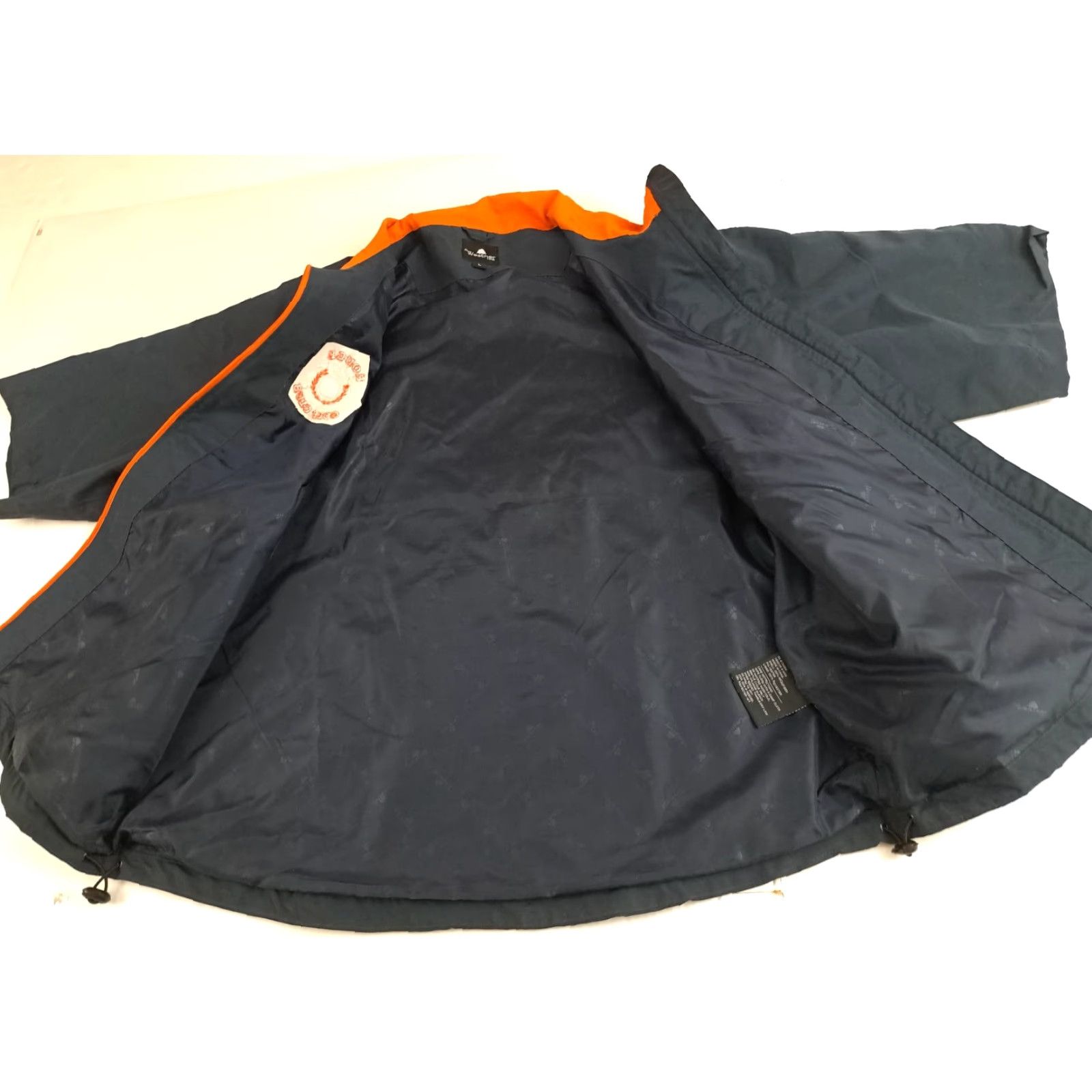Vintage VINTAGE Rouge Golf Course Detroit Full Zip 3/4 Sleeve Windbreaker Jacket L Black&Orange Unisex Adults Regular Womens? Size US L / EU 52-54 / 3 - 4 Thumbnail