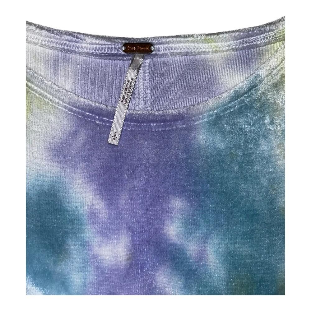Free People Free People l Tie Dyed Velveteen Tee Small Size S / US 4 / IT 40 - 7 Thumbnail