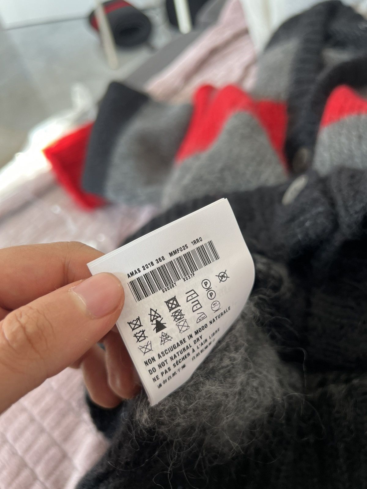 Miu Miu Miu Miu Mohair Distressed cardigan grunge Kurt Cobain Size US M / EU 48-50 / 2 - 12 Thumbnail