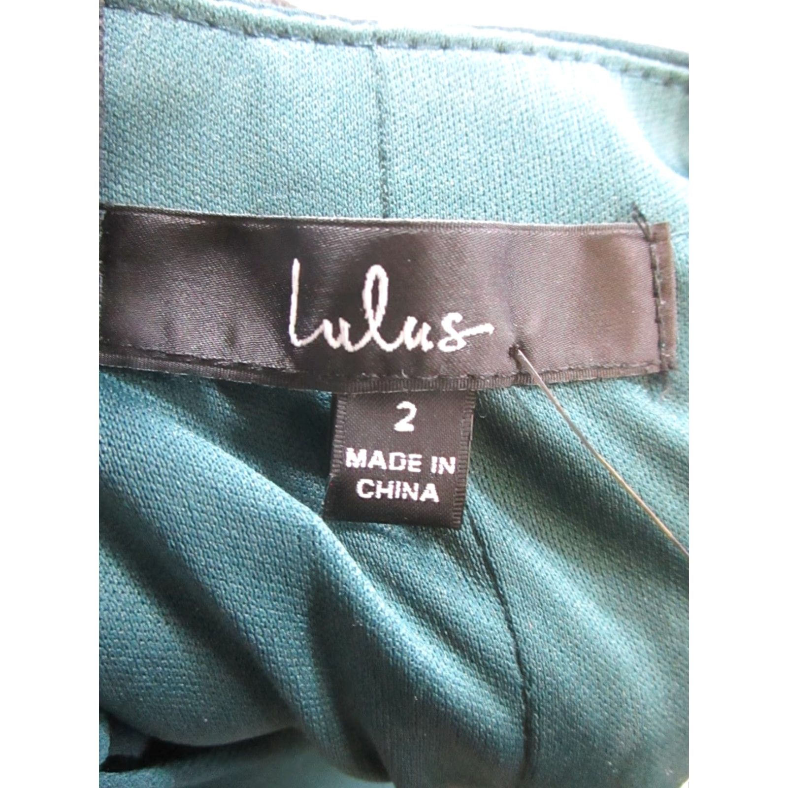 Lulus Lulus Dress Womens 2 Green Bodycon Midi Sleeveless Crew Neck Pullover Party/Cocktail Size XS / US 0-2 / IT 36-38 - 4 Thumbnail