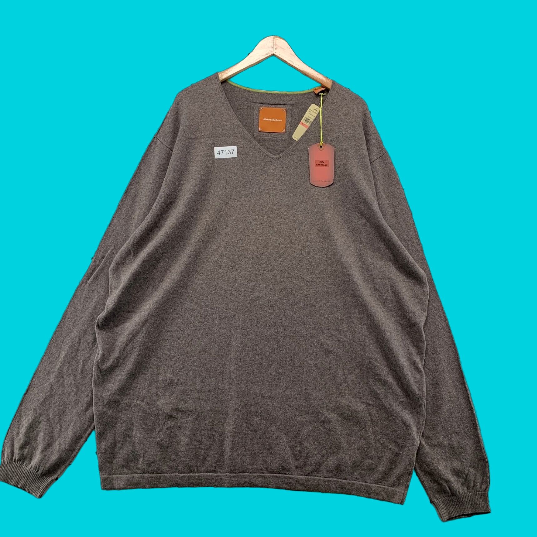 Tommy Bahama Tommy Bahama Mens Sweater Pullover 3XL NWT Brown Island Luxe Cashmere Blend Size US XXL / EU 58 / 5 - 1 Thumbnail