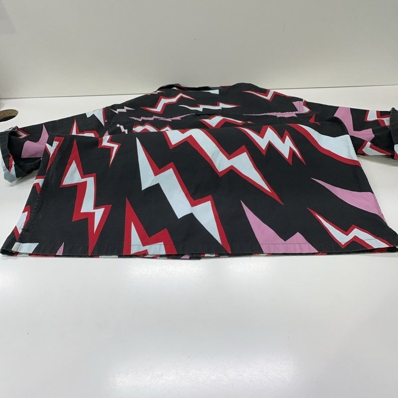 Prada Prada Lightning Print Short Sleeve Shirt-2506 Size US M / EU 48-50 / 2 - 8 Thumbnail
