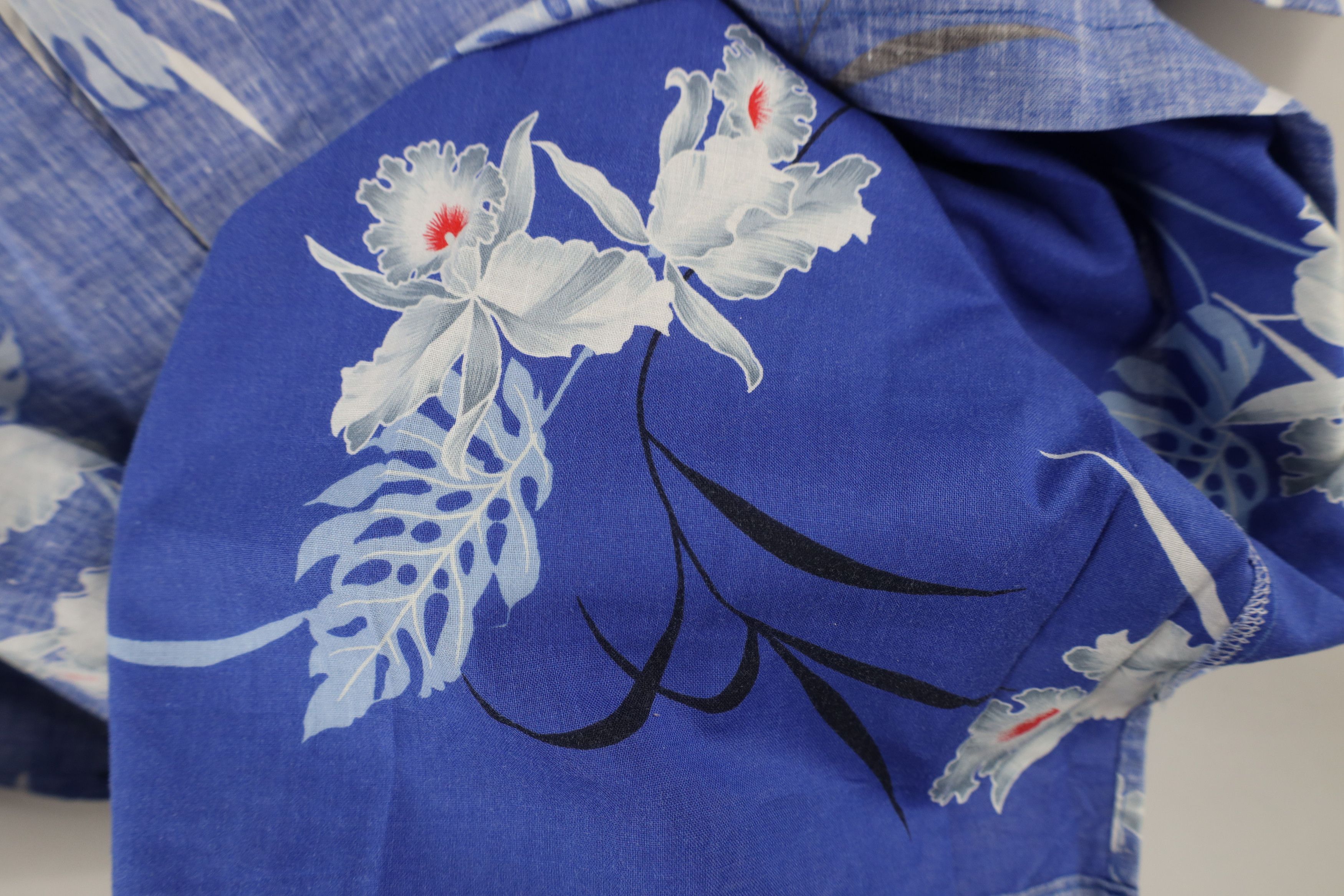 Vintage Vintage 70s Streetwear Flower Hawaiian Button Down Polo USA Size US M / EU 48-50 / 2 - 8 Thumbnail