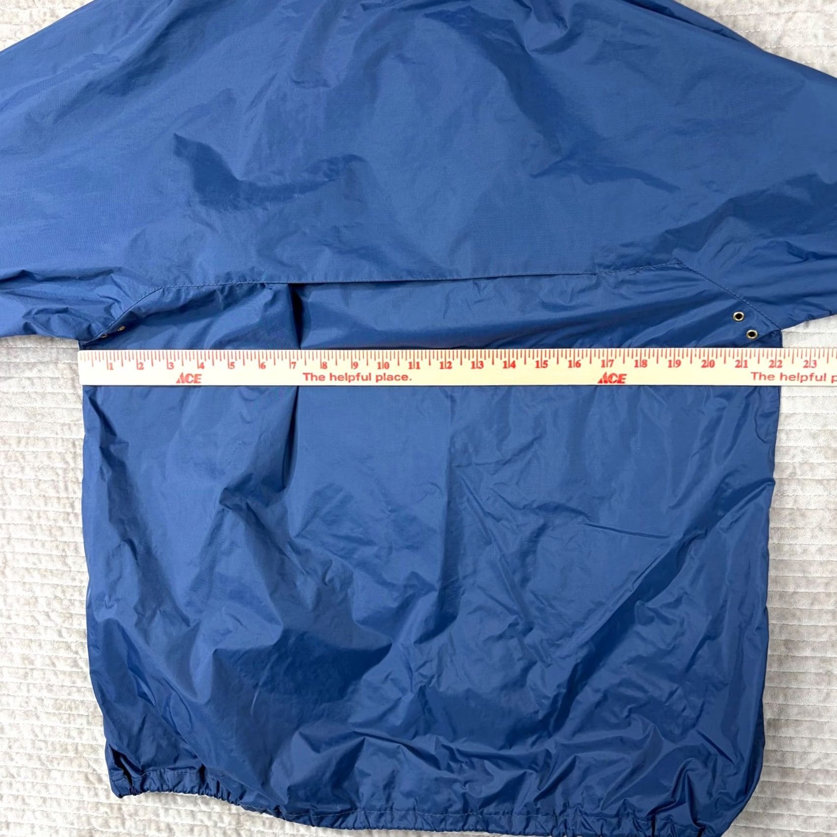 Helly Hansen Vintage Helly Hansen Navy Blue Anorak Windbreaker Jacket Large Mens USA Size US L / EU 52-54 / 3 - 6 Thumbnail
