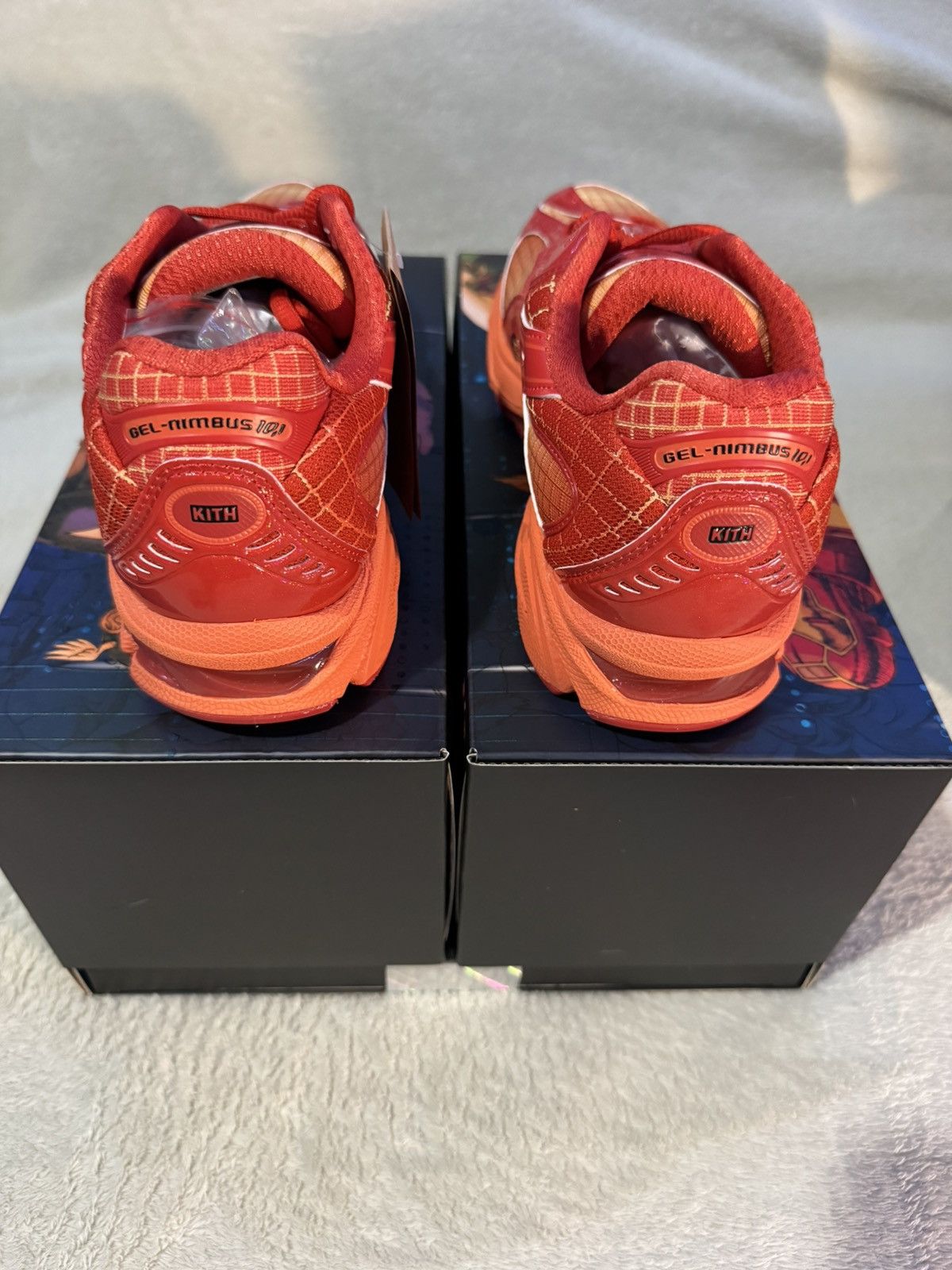 Asics × Kith × Marvel Comics ASICS Gel Nimbus 10.1 Kith Marvel v Capcom Ironman v Megaman Size US 8.5 / EU 41-42 - 7 Thumbnail