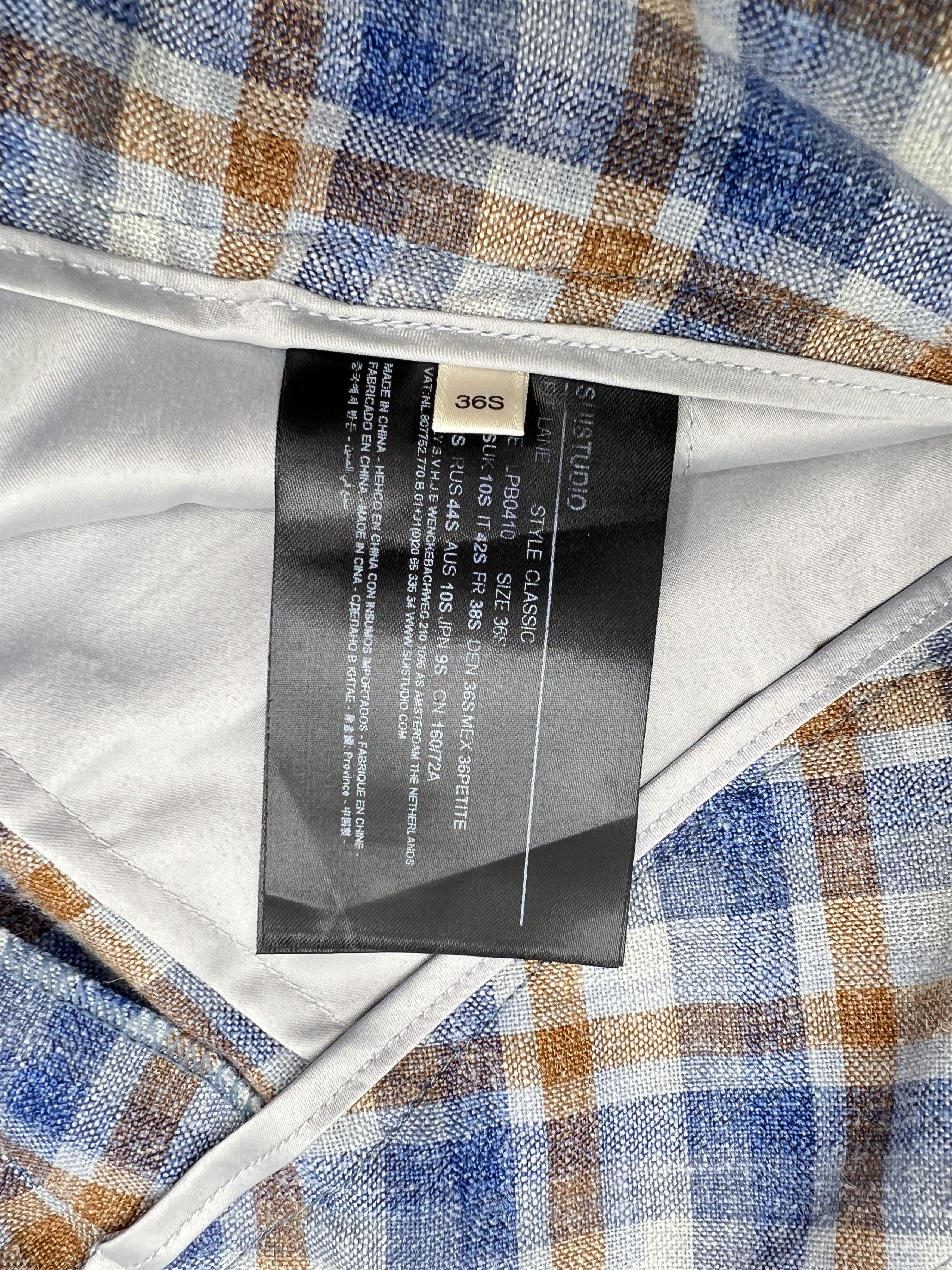 Other Lane Wool Silk Linen Trousers EU:36S; UK:10S; US:6 - W28 L26 Size 28" / US 6 / IT 42 - 8 Thumbnail