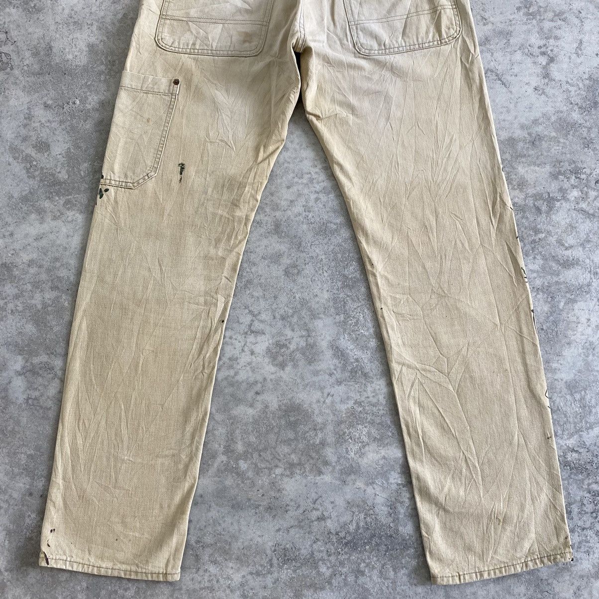 Sugar Cane Gowest Ebisunishi Japan Works/Military Splatter Denim Jeans Size US 34 / EU 50 - 14 Thumbnail
