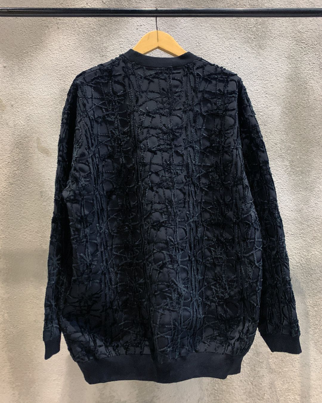 Toga Toga Archives "SAMPLE" Textured Loop Knit Sweatshirt Size US XL / EU 56 / 4 - 10 Thumbnail