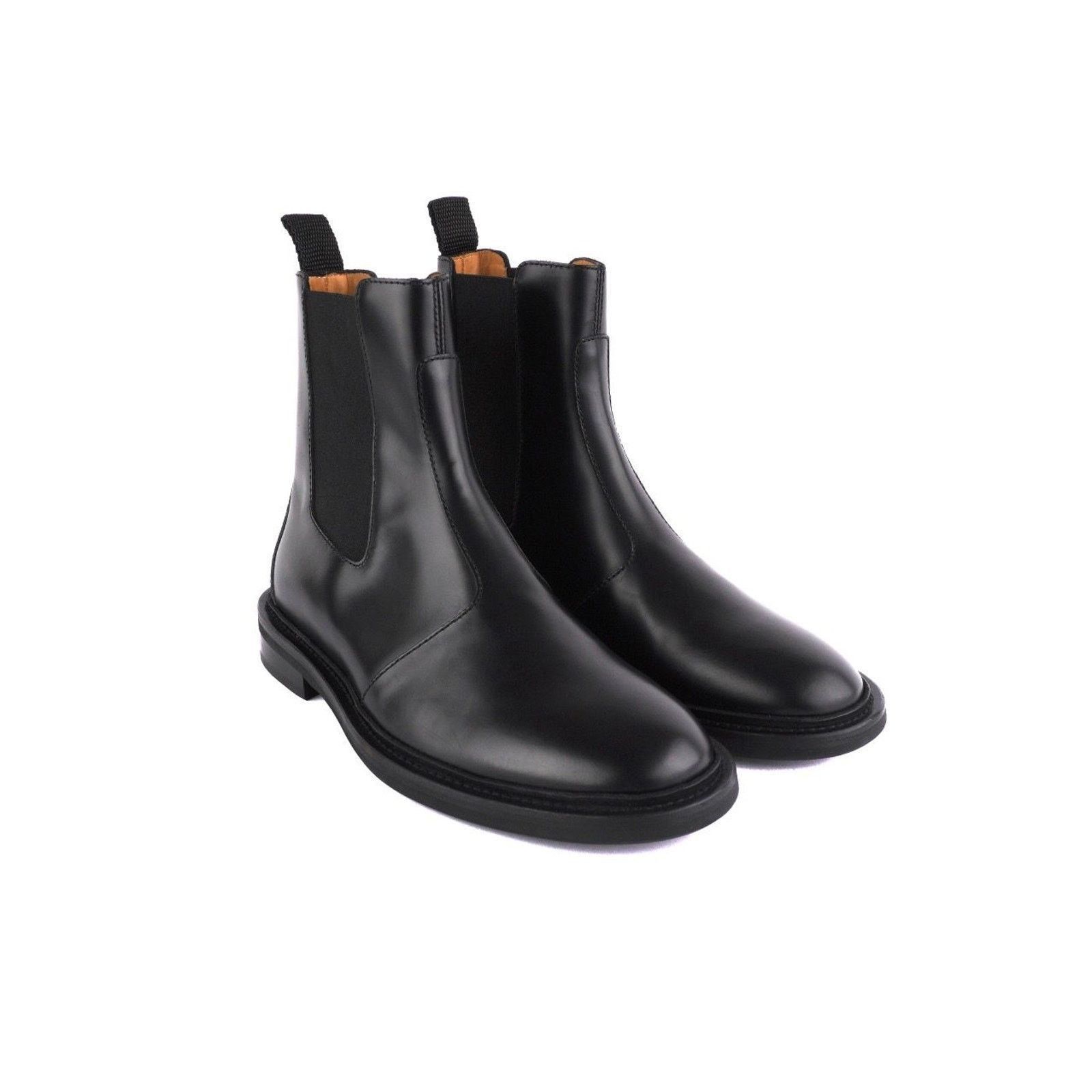 Sandro Sandro Paris Chelsea Smooth Leather Black Boots Grailed