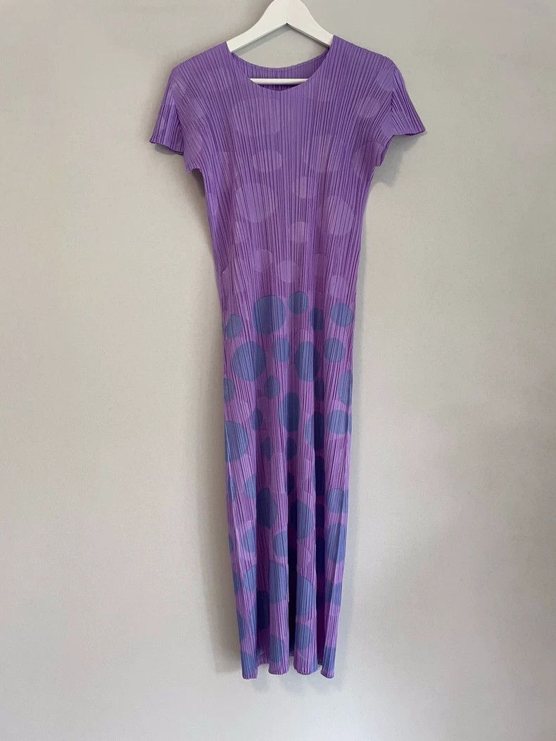 Issey Miyake Issey Miyake size:2 Purple dinosaur egg dress Size XS / US 0-2 / IT 36-38 - 4 Thumbnail