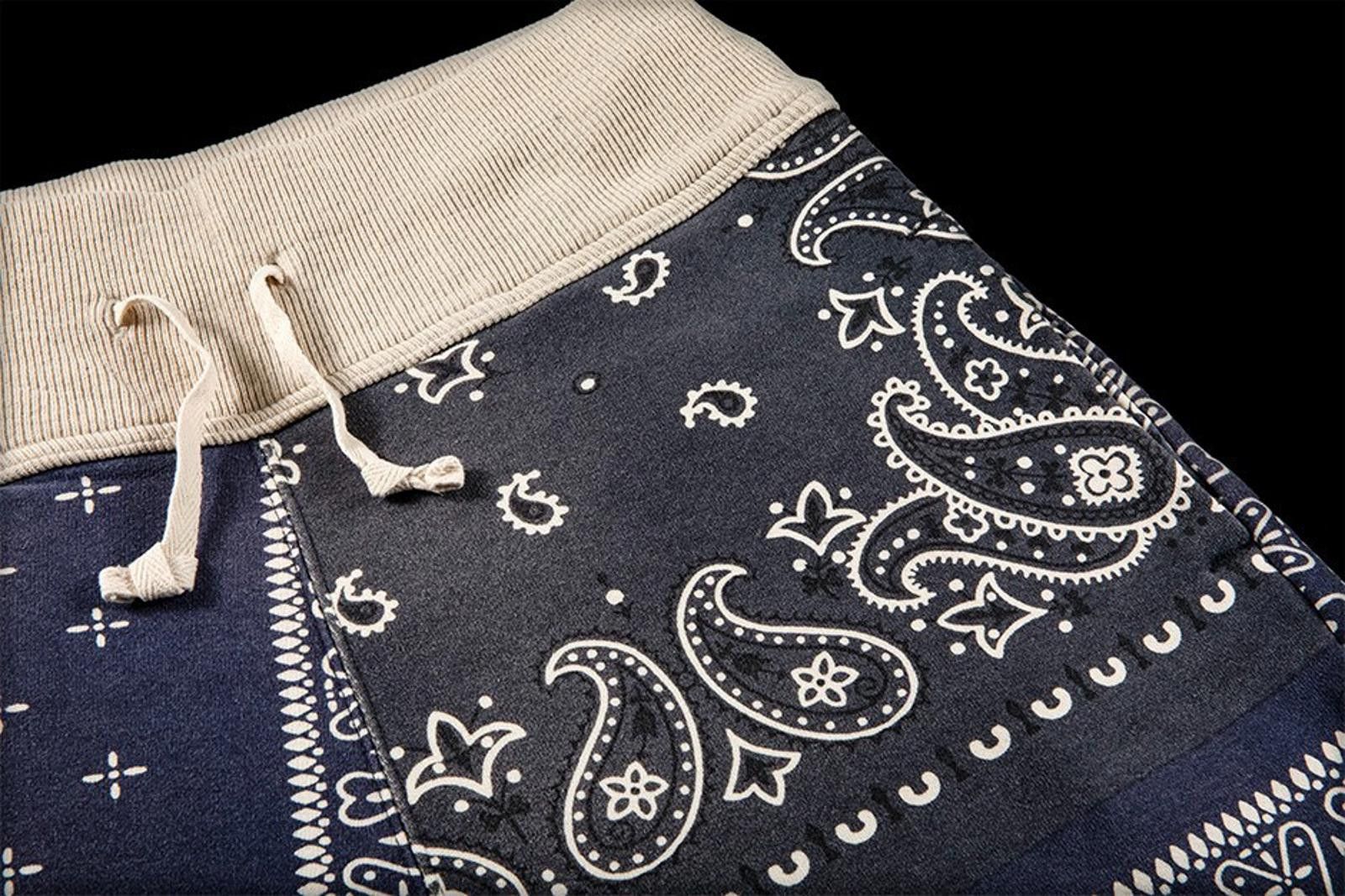 Kapital Kapital Bandana Patchwork Sweatpant Navy Size 4 Size US 36 / EU 52 - 4 Thumbnail