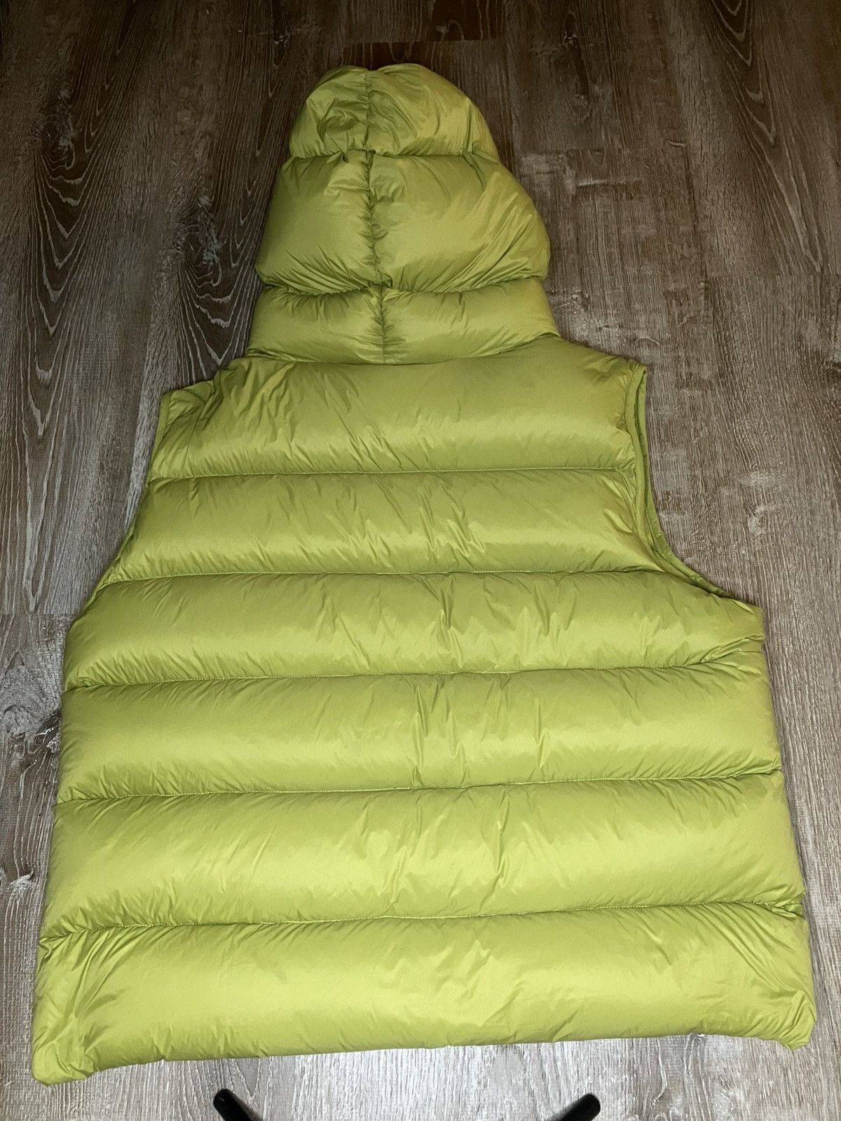 Rick Owens Rick Owens Acid Green Sealed Puffer Vest Size US L / EU 52-54 / 3 - 4 Thumbnail