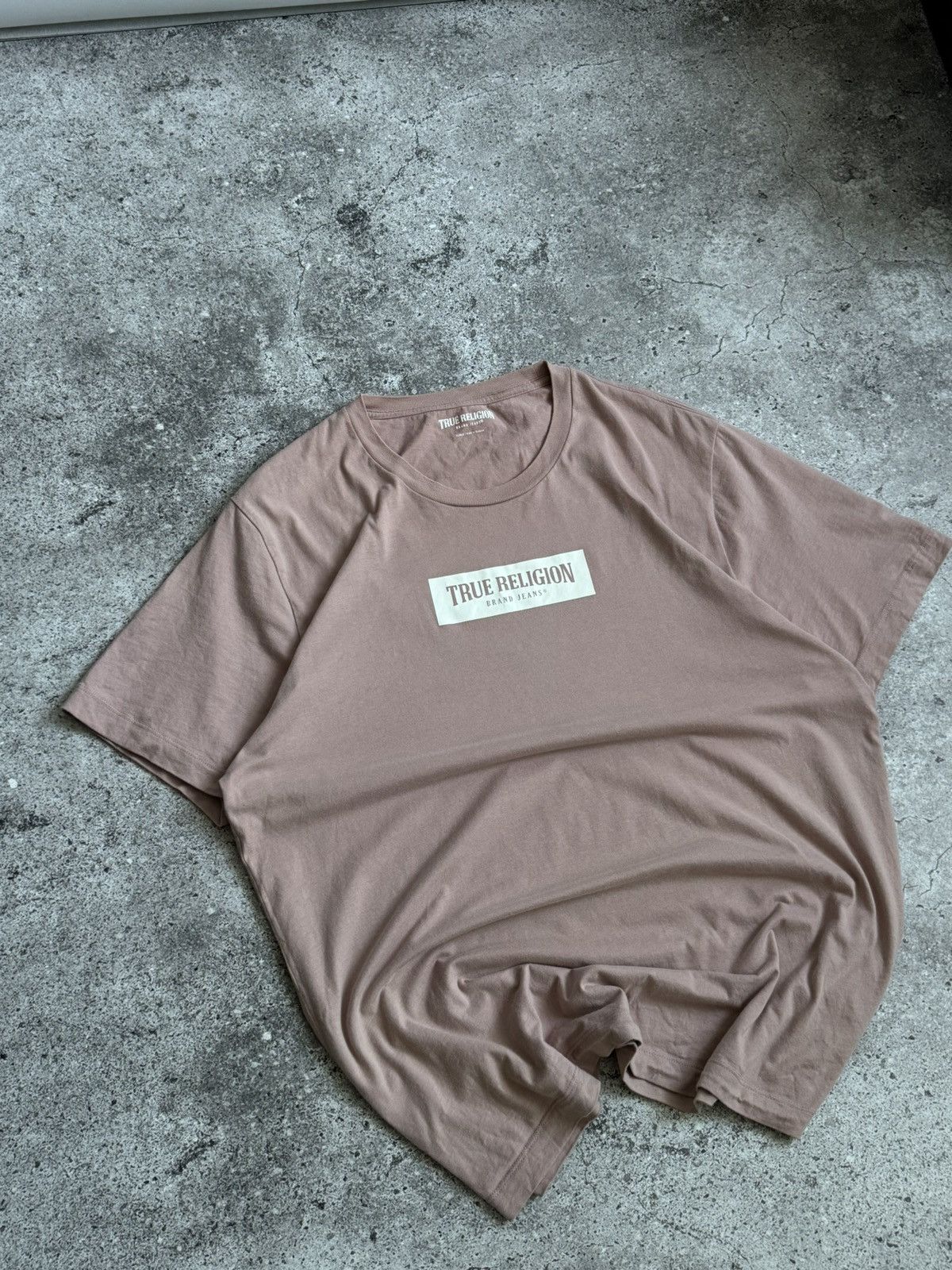True Religion × Vintage Vintage True Religion Y2K oversized t-shirt Size US XL / EU 56 / 4 - 4 Thumbnail
