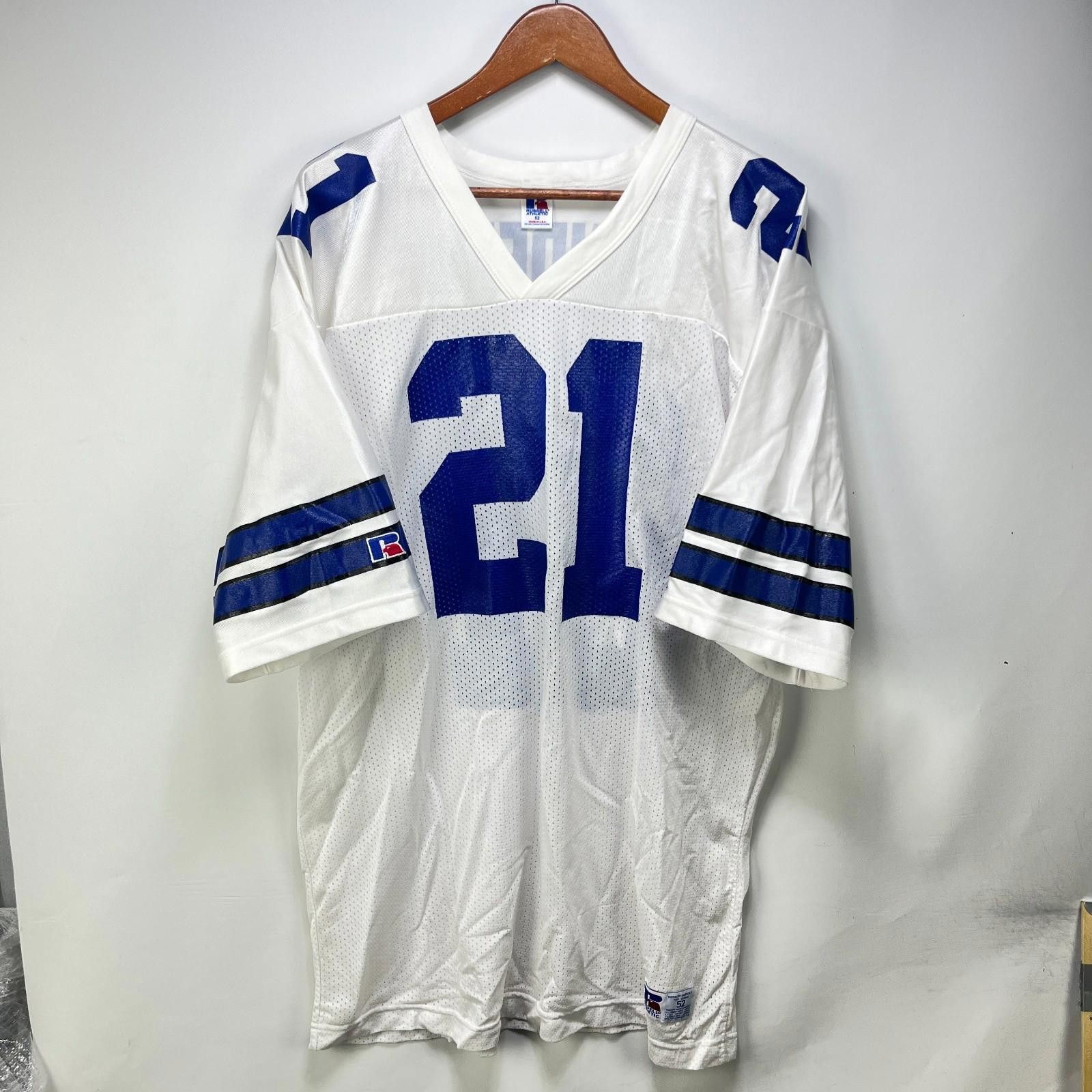 Russell Athletic Vintage 90s Deion Sanders NFL Jersey Size 52 Cowboys Size ONE SIZE - 1 Thumbnail