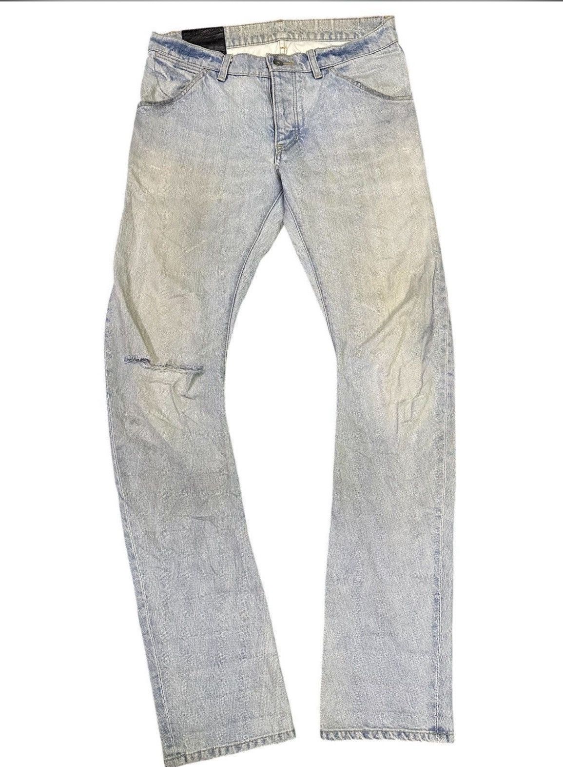 Attachment Distress Denim Attachment Curlve Legs. Size US 32 / EU 48 - 1 Thumbnail