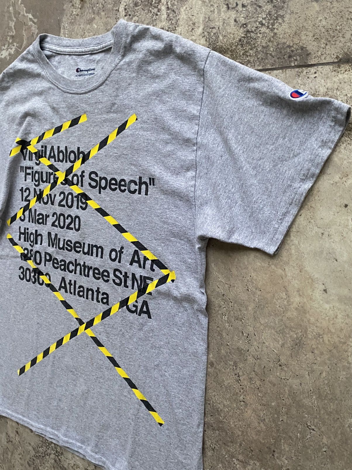 Champion × Off-White × Virgil Abloh Off White x Virgil MCA Figures of Speech x Champion Size US M / EU 48-50 / 2 - 7 Thumbnail