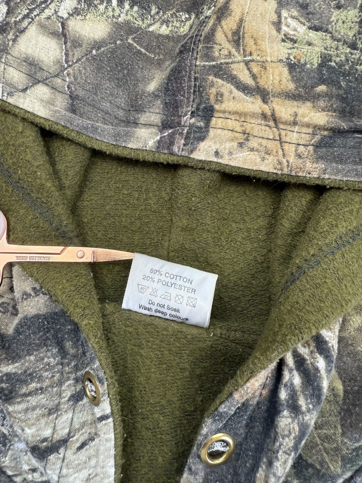 Realtree Crazy Vintage 90s Boxy RealTree Y2K Camo Work Jacket Skater Size US XL / EU 56 / 4 - 12 Thumbnail