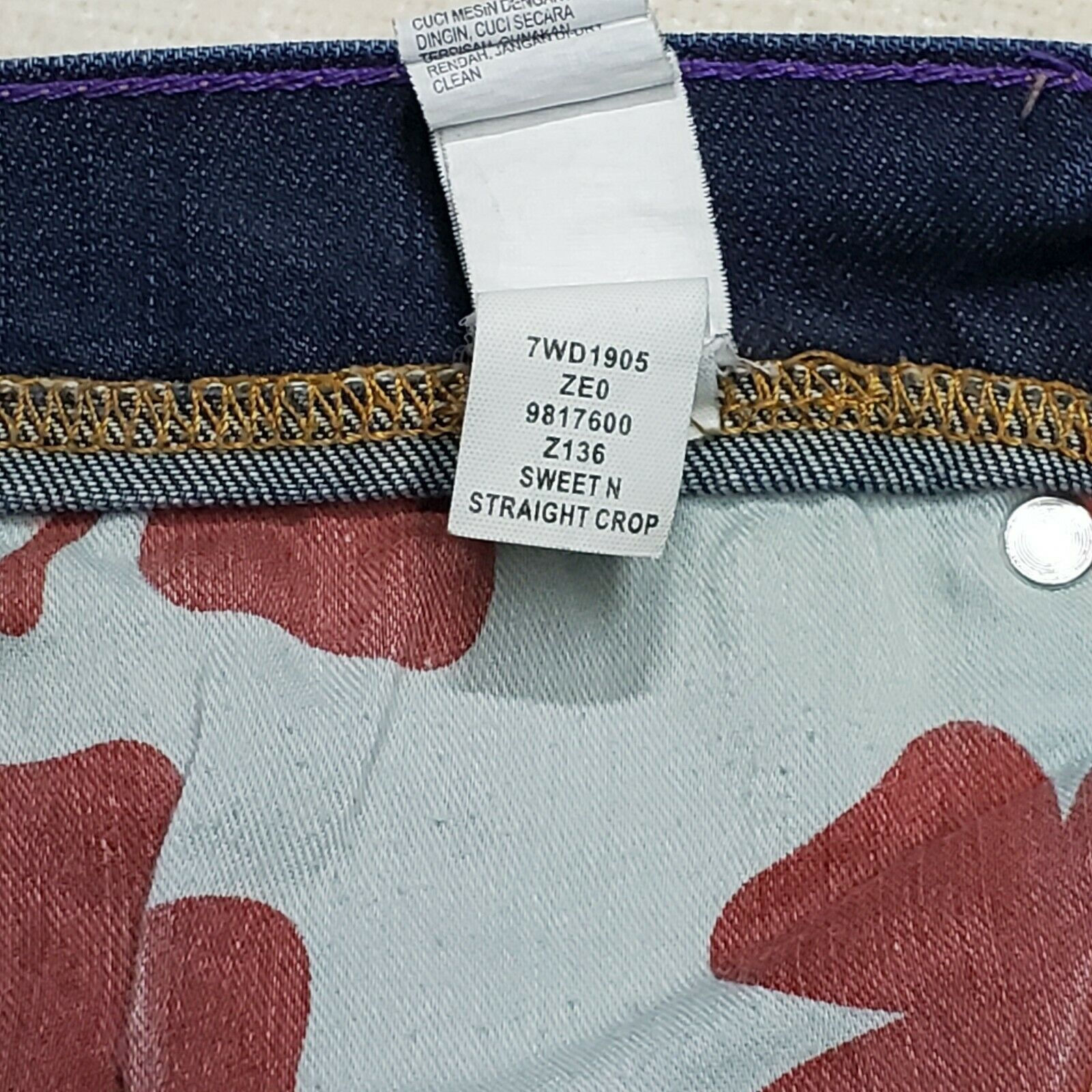 Lucky Brand Lucky Brand Sweet N Crop Denim Jeans Womens Size 6/28 Blue Size 29" - 8 Thumbnail