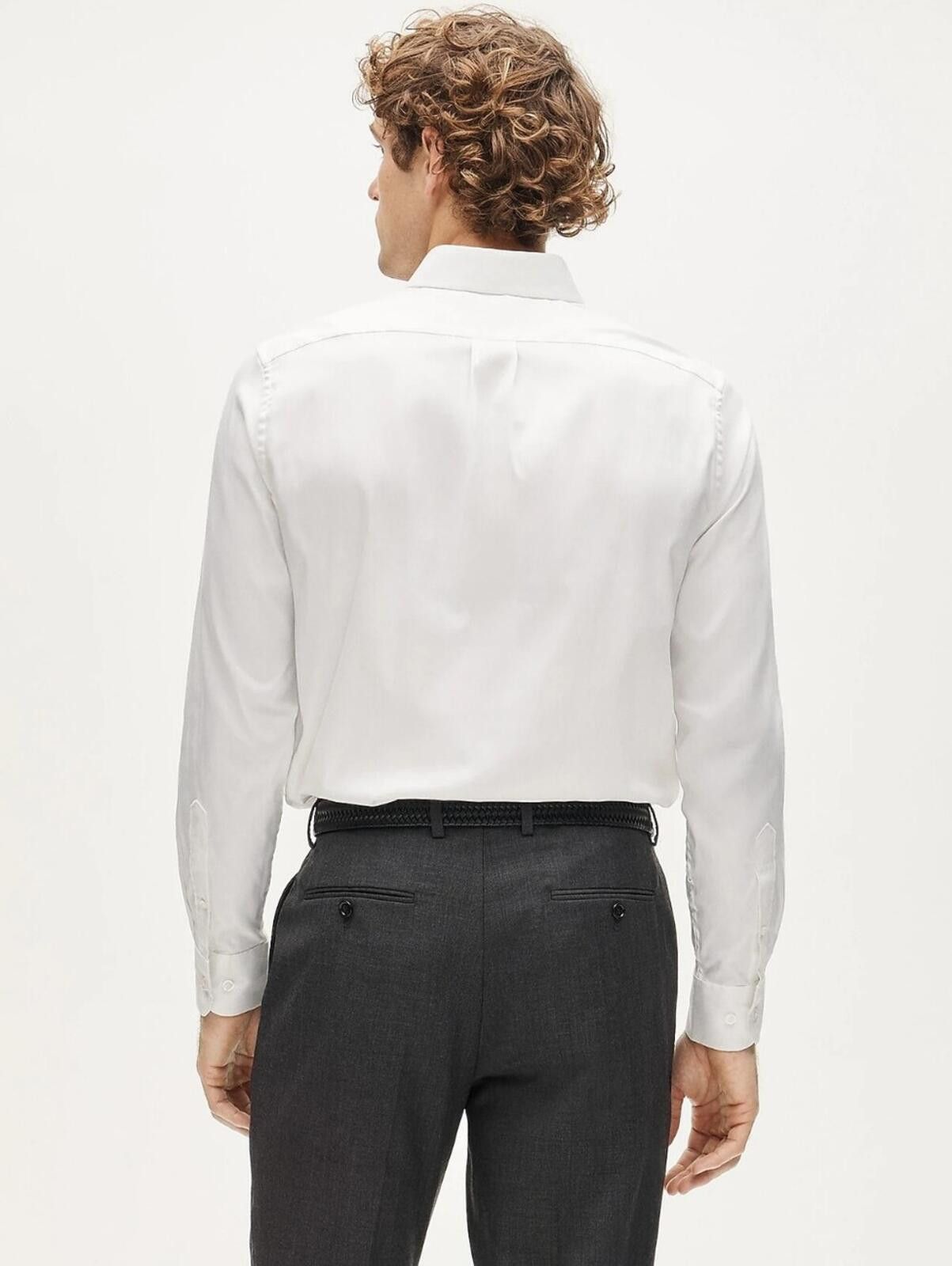 J.Crew J Crew Slim Bowery performance stretch oxford shirt Size 36R - 5 Thumbnail