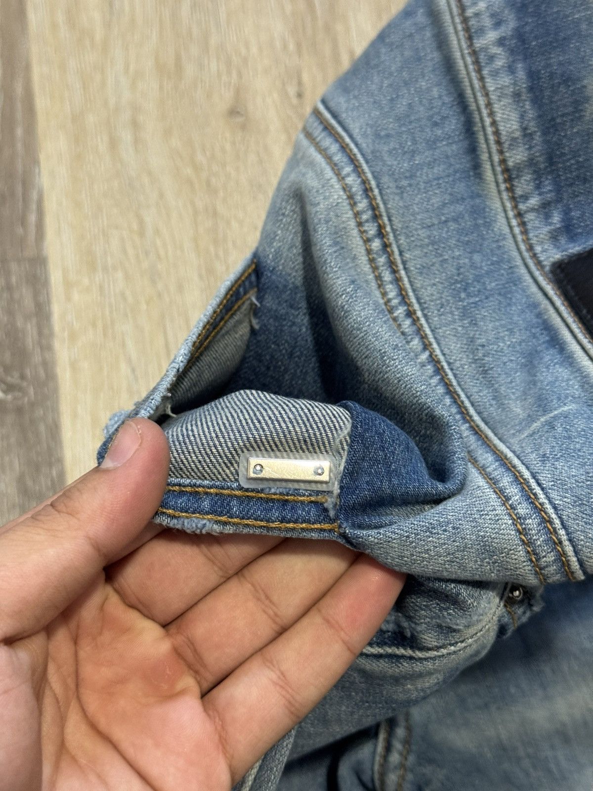 Amiri Amiri mx1 orange crack patch Size US 34 / EU 50 - 5 Thumbnail