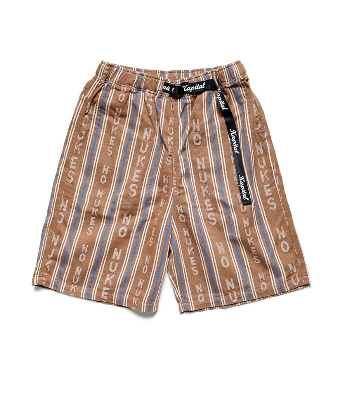 Kapital HOPE Stripe Easy Shorts size 3