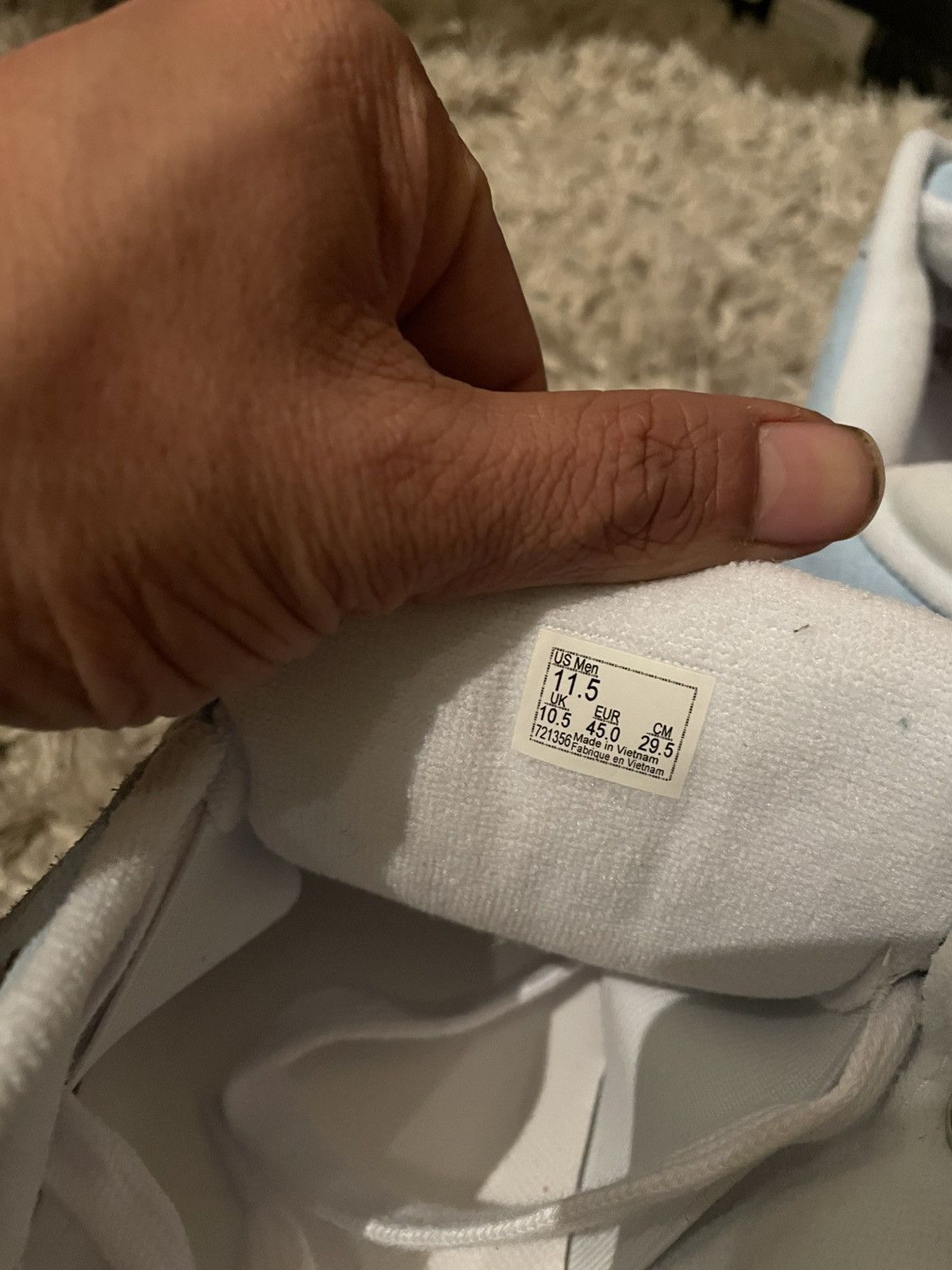 Vans Skate Cab 4 Baby Blue Size US 11.5 / EU 44-45 - 7 Thumbnail