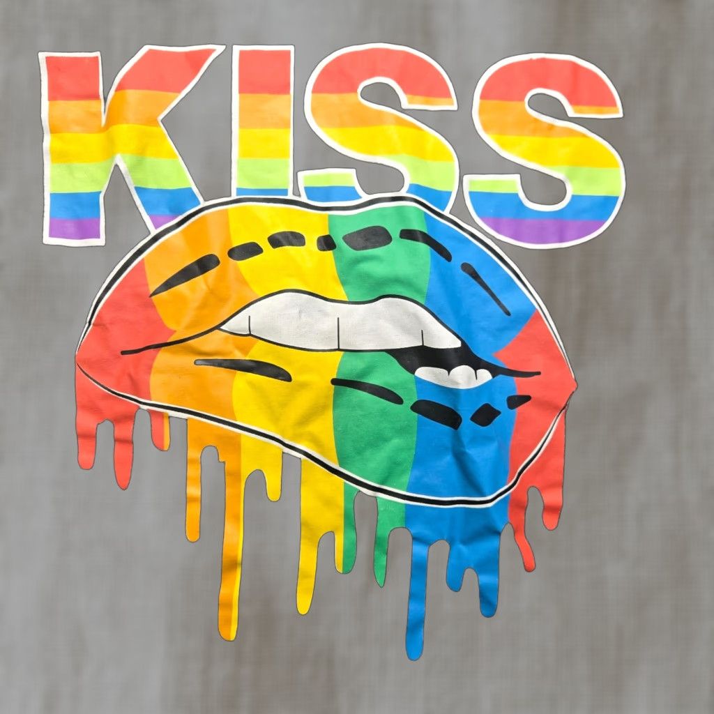 Vintage VINTAGE Kiss Graphic T-Shirt Women XL Gray Rock Band Casual Size XL / US 12-14 / IT 48-50 - 1 Thumbnail